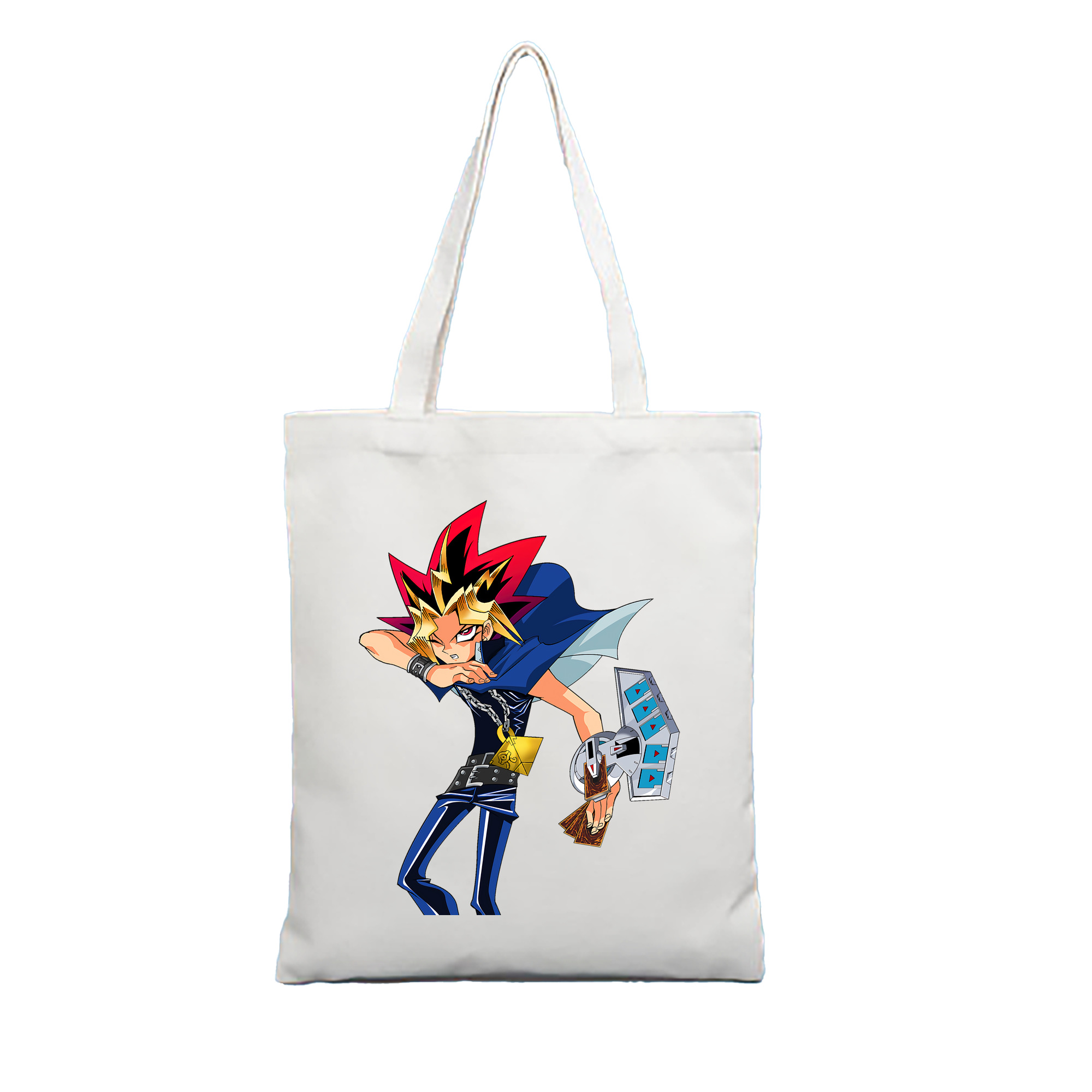 （画像用） 遊☆戯☆王 Yu-Gi-Oh! 縦型キャンバス生地手提げバッグ　トートバッグ
