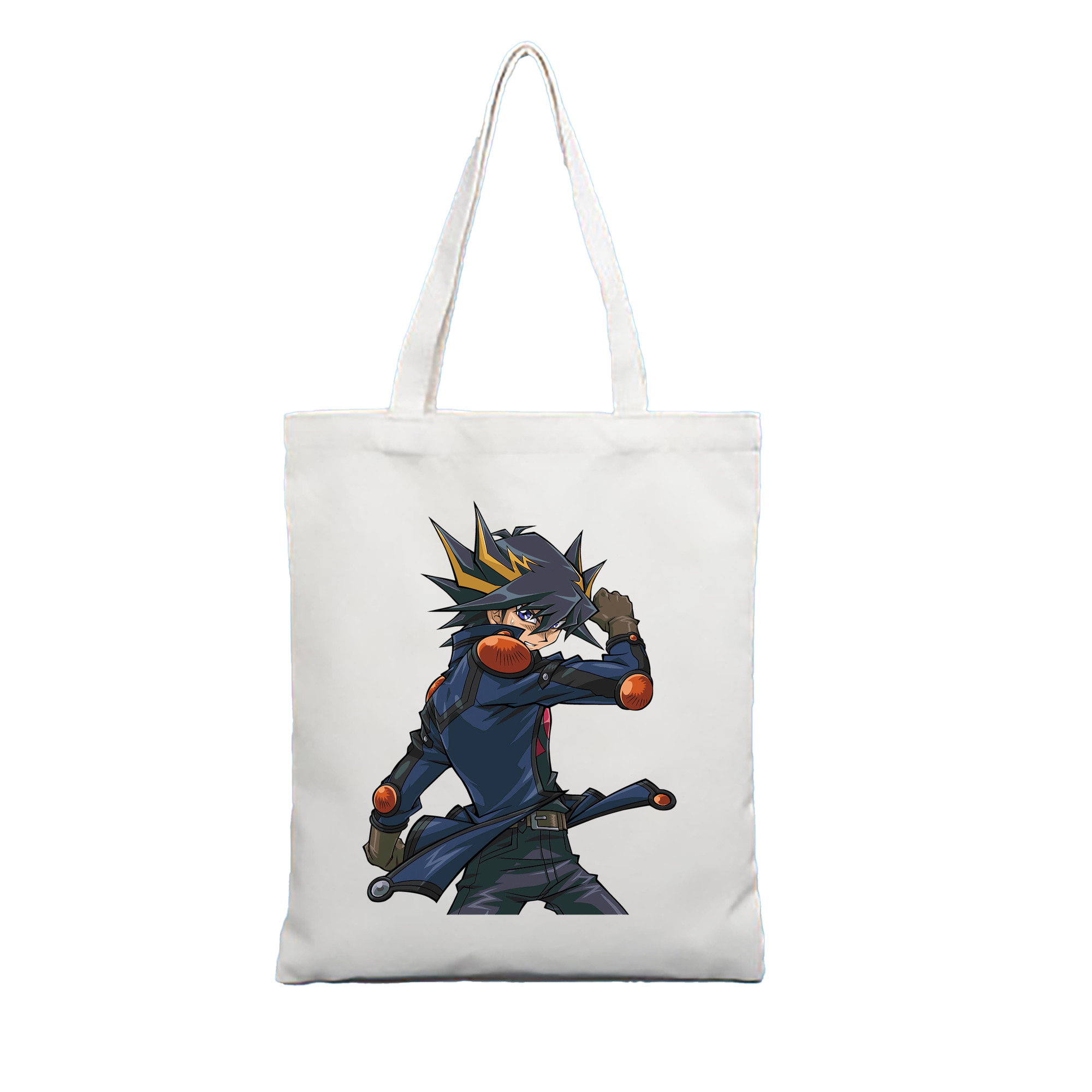 （画像用） 遊☆戯☆王 Yu-Gi-Oh! 縦型キャンバス生地手提げバッグ　トートバッグ
