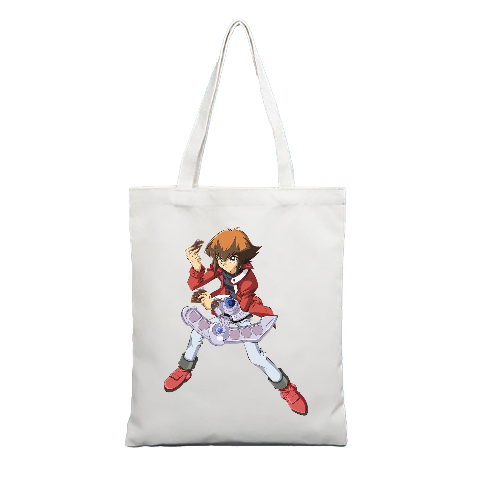 （画像用） 遊☆戯☆王 Yu-Gi-Oh! 縦型キャンバス生地手提げバッグ　トートバッグ