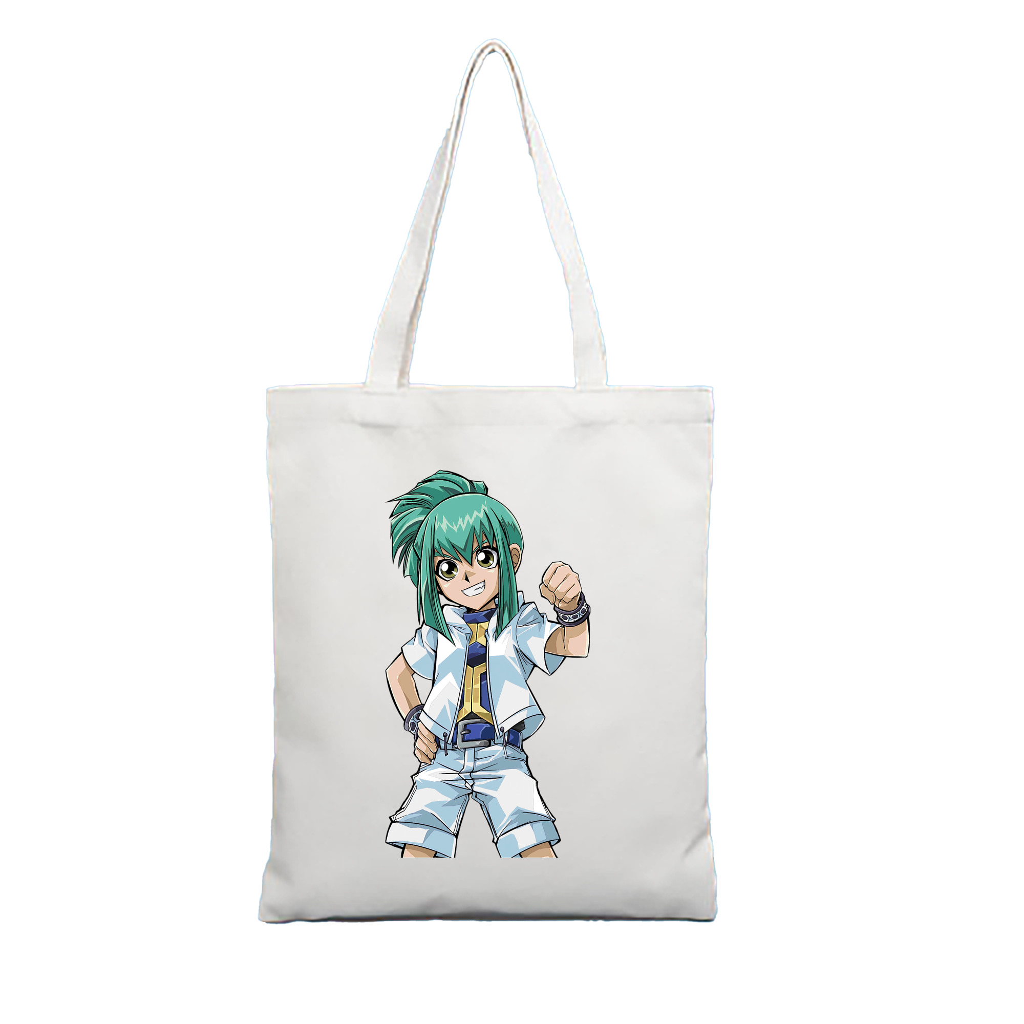 （画像用） 遊☆戯☆王 Yu-Gi-Oh! 縦型キャンバス生地手提げバッグ　トートバッグ