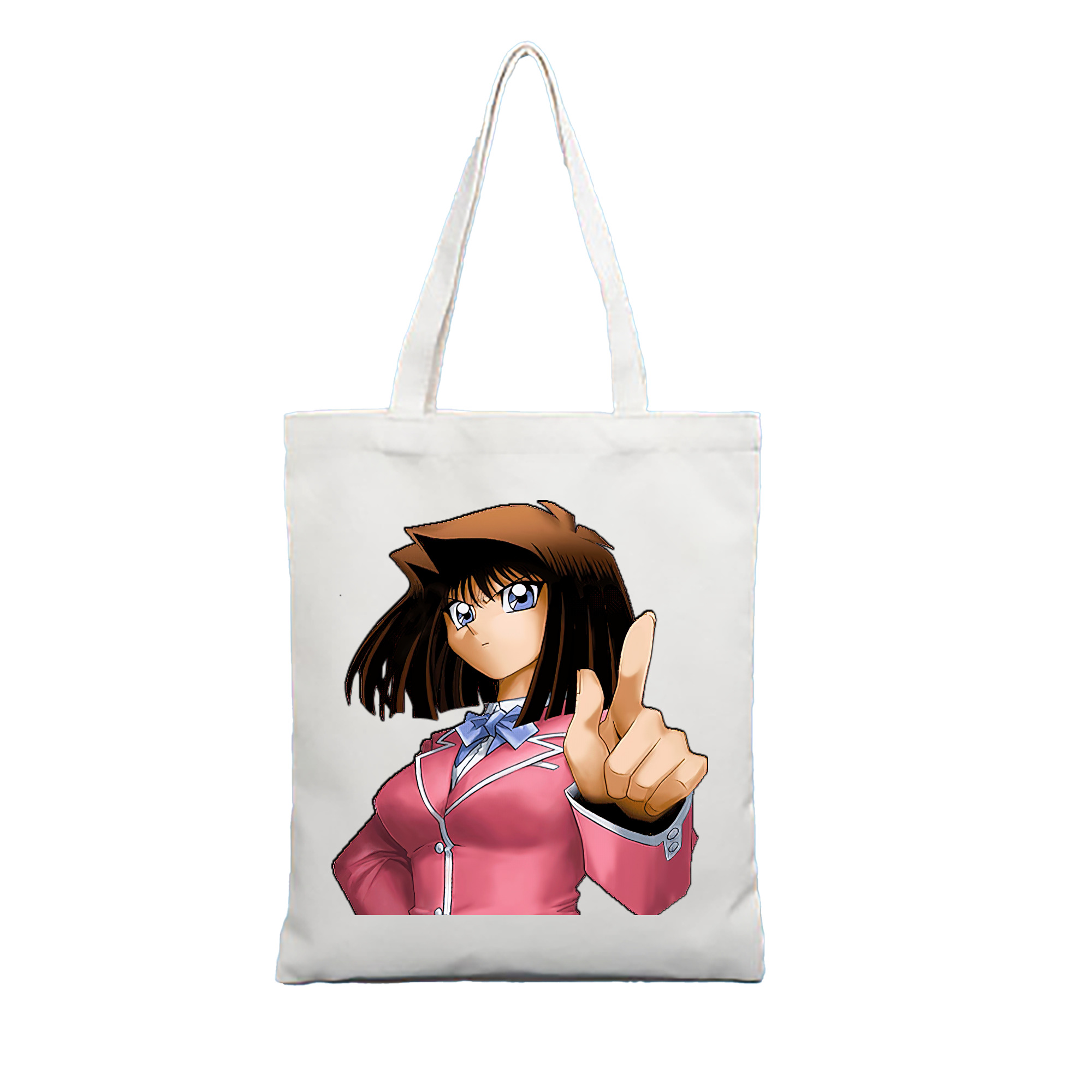 （画像用） 遊☆戯☆王 Yu-Gi-Oh! 縦型キャンバス生地手提げバッグ　トートバッグ