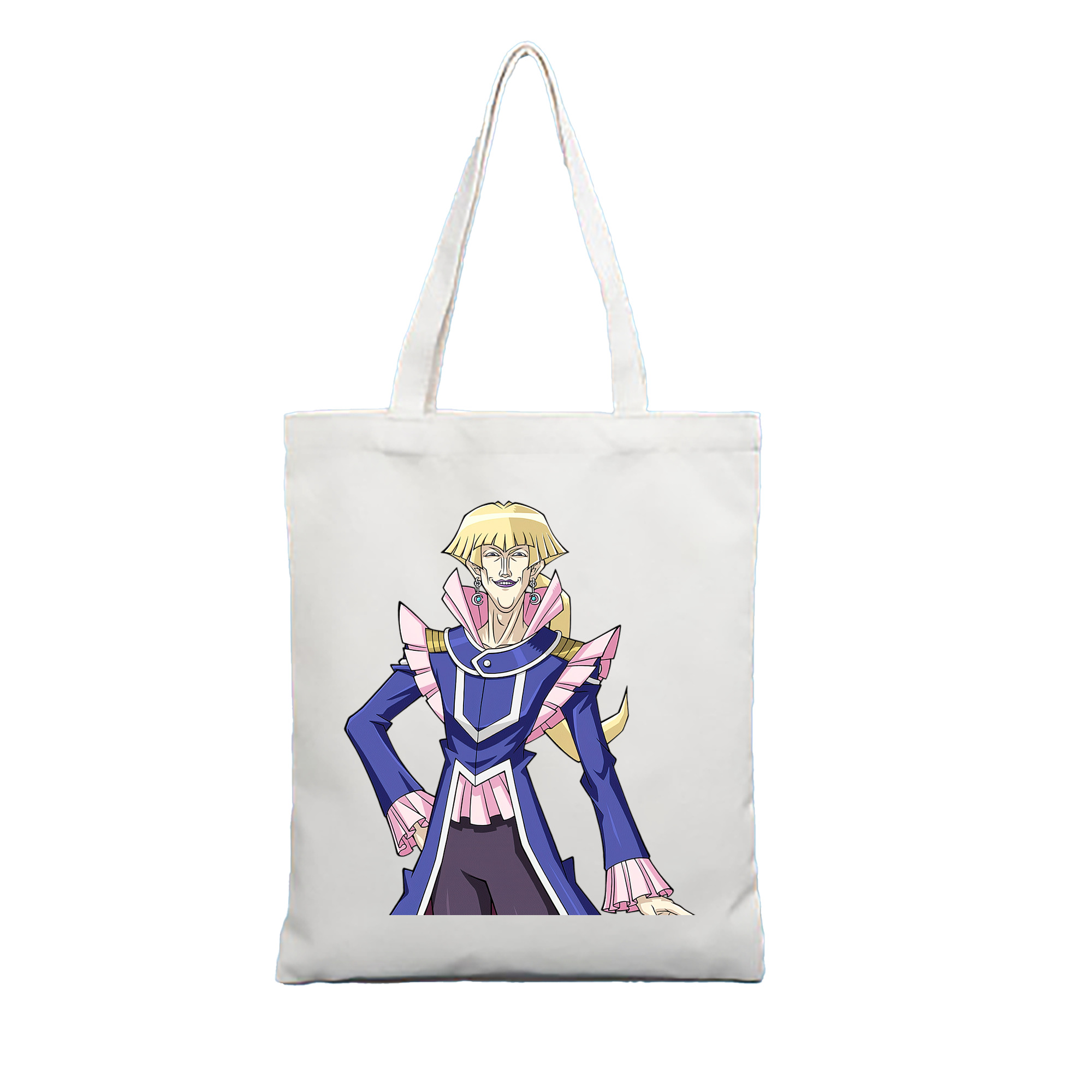 （画像用） 遊☆戯☆王 Yu-Gi-Oh! 縦型キャンバス生地手提げバッグ　トートバッグ
