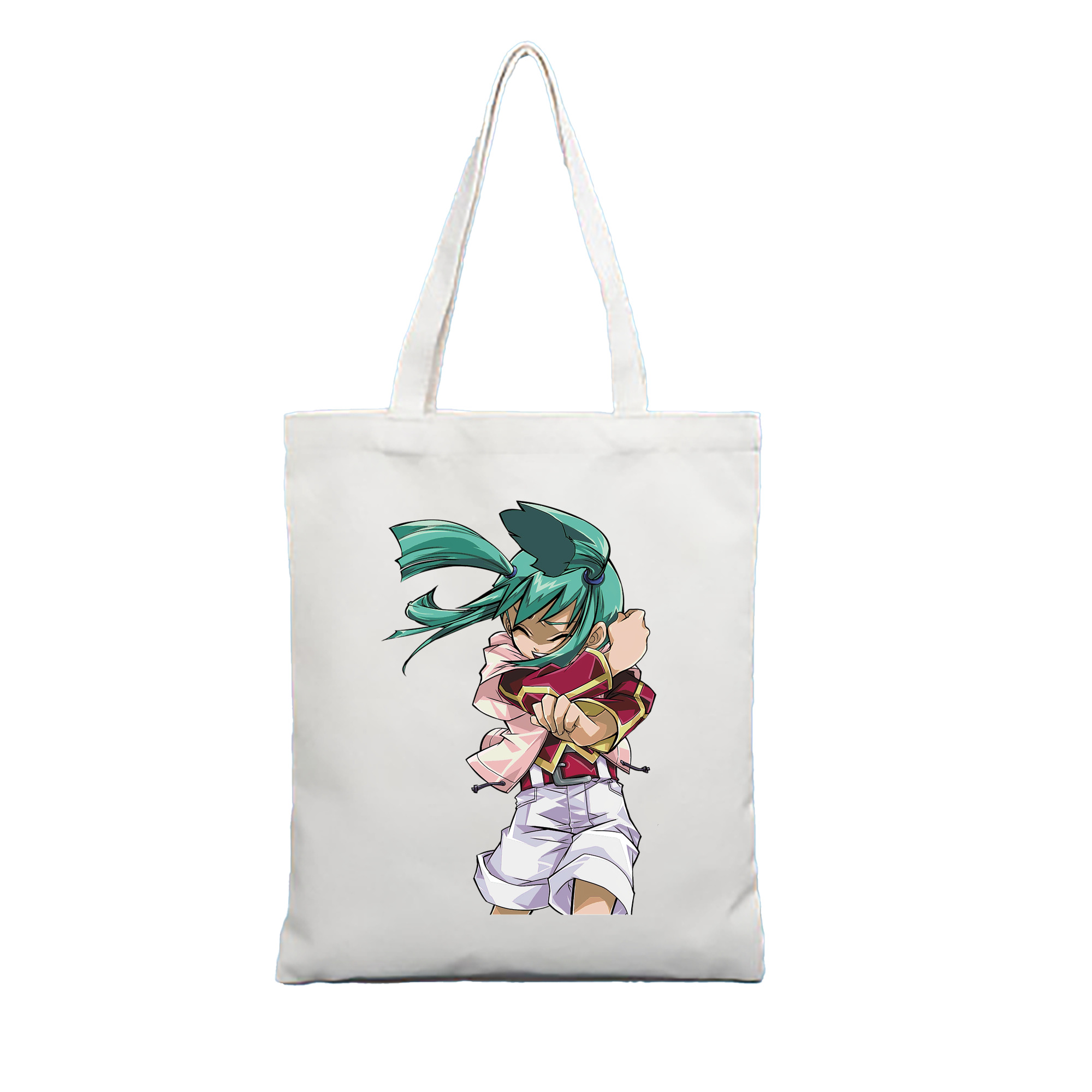 （画像用） 遊☆戯☆王 Yu-Gi-Oh! 縦型キャンバス生地手提げバッグ　トートバッグ