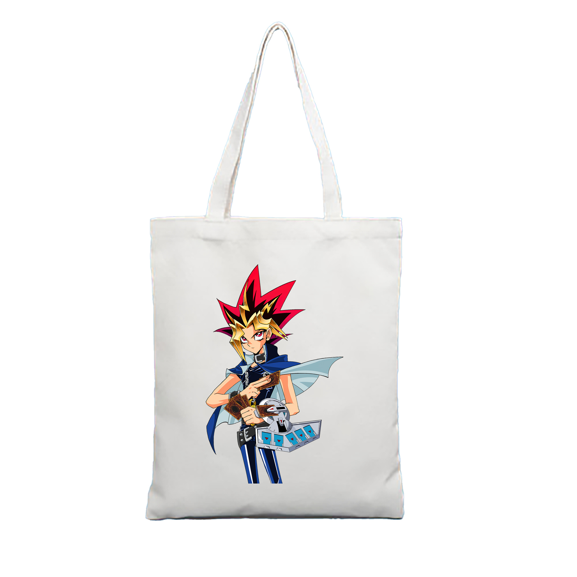 （画像用） 遊☆戯☆王 Yu-Gi-Oh! 縦型キャンバス生地手提げバッグ　トートバッグ