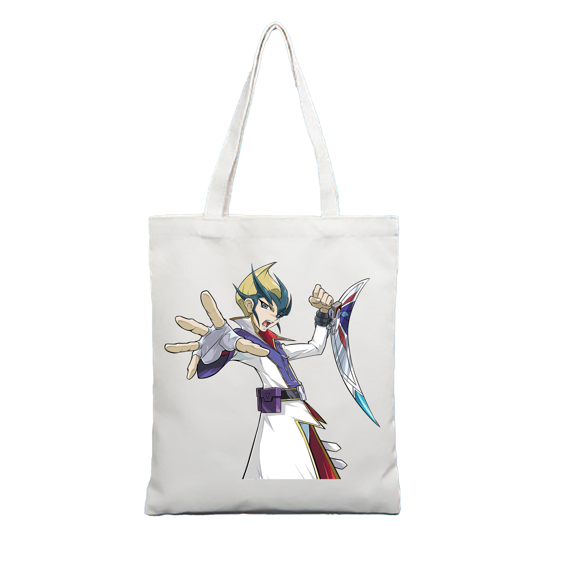 （画像用） 遊☆戯☆王 Yu-Gi-Oh! 縦型キャンバス生地手提げバッグ　トートバッグ