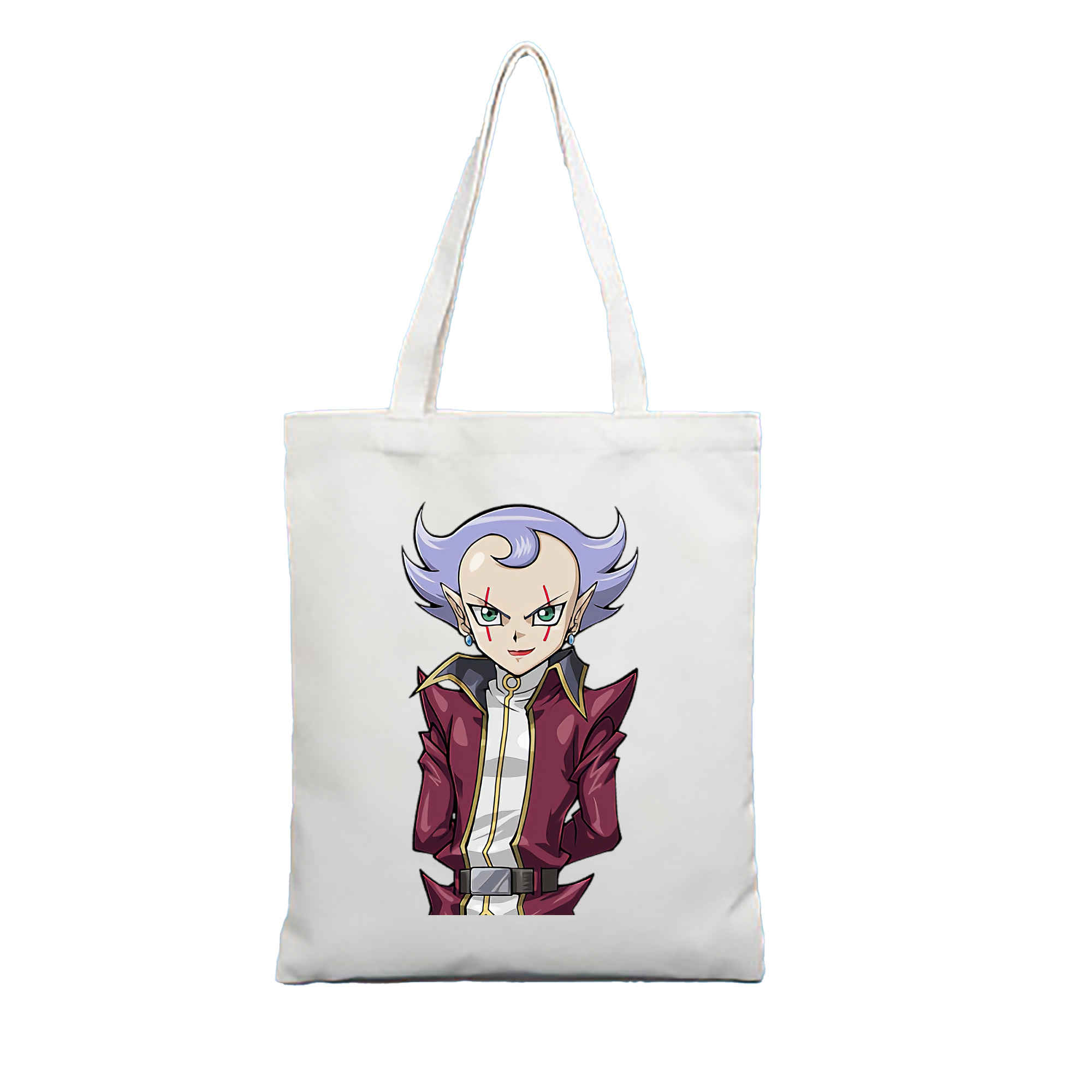 （画像用） 遊☆戯☆王 Yu-Gi-Oh! 縦型キャンバス生地手提げバッグ　トートバッグ