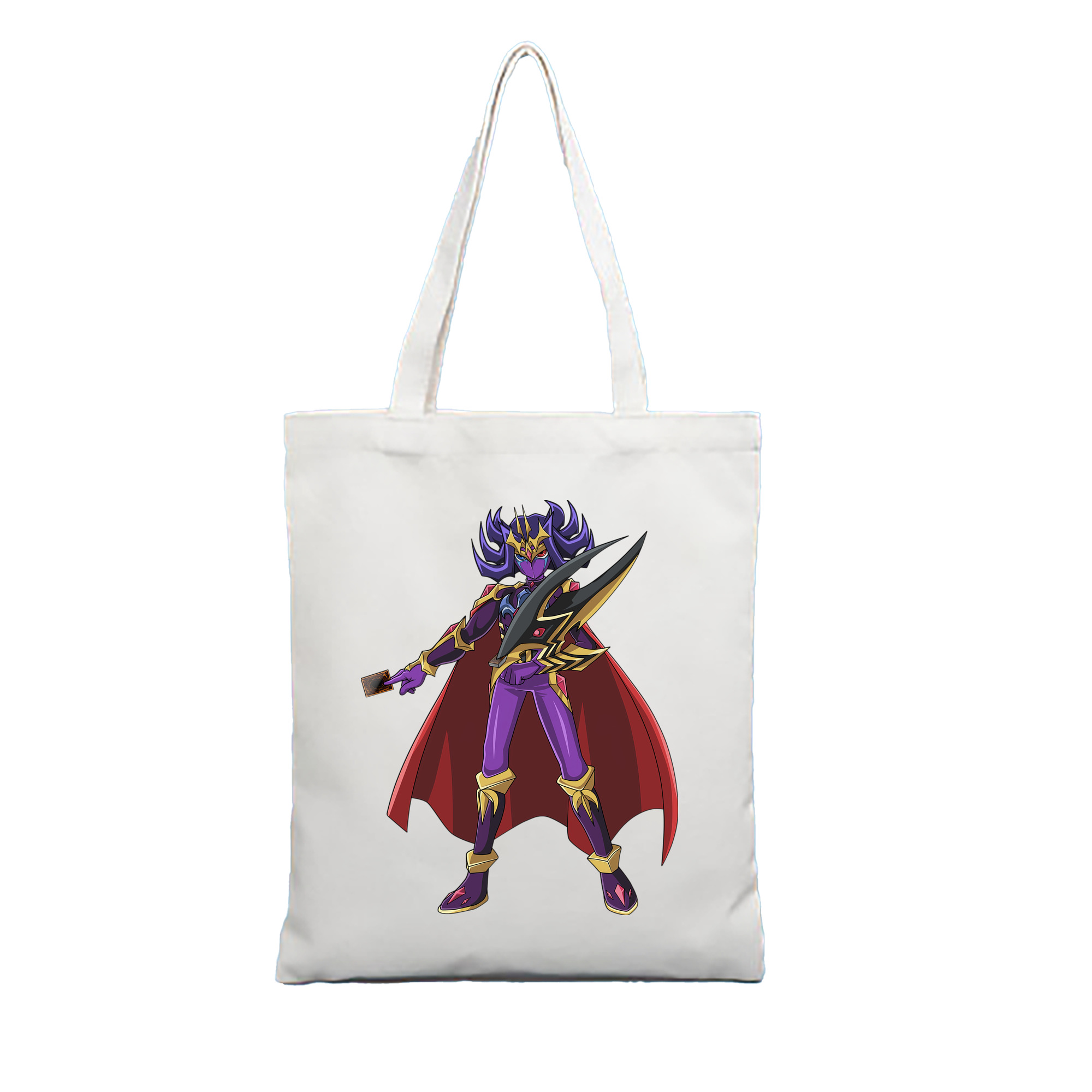 （画像用） 遊☆戯☆王 Yu-Gi-Oh! 縦型キャンバス生地手提げバッグ　トートバッグ