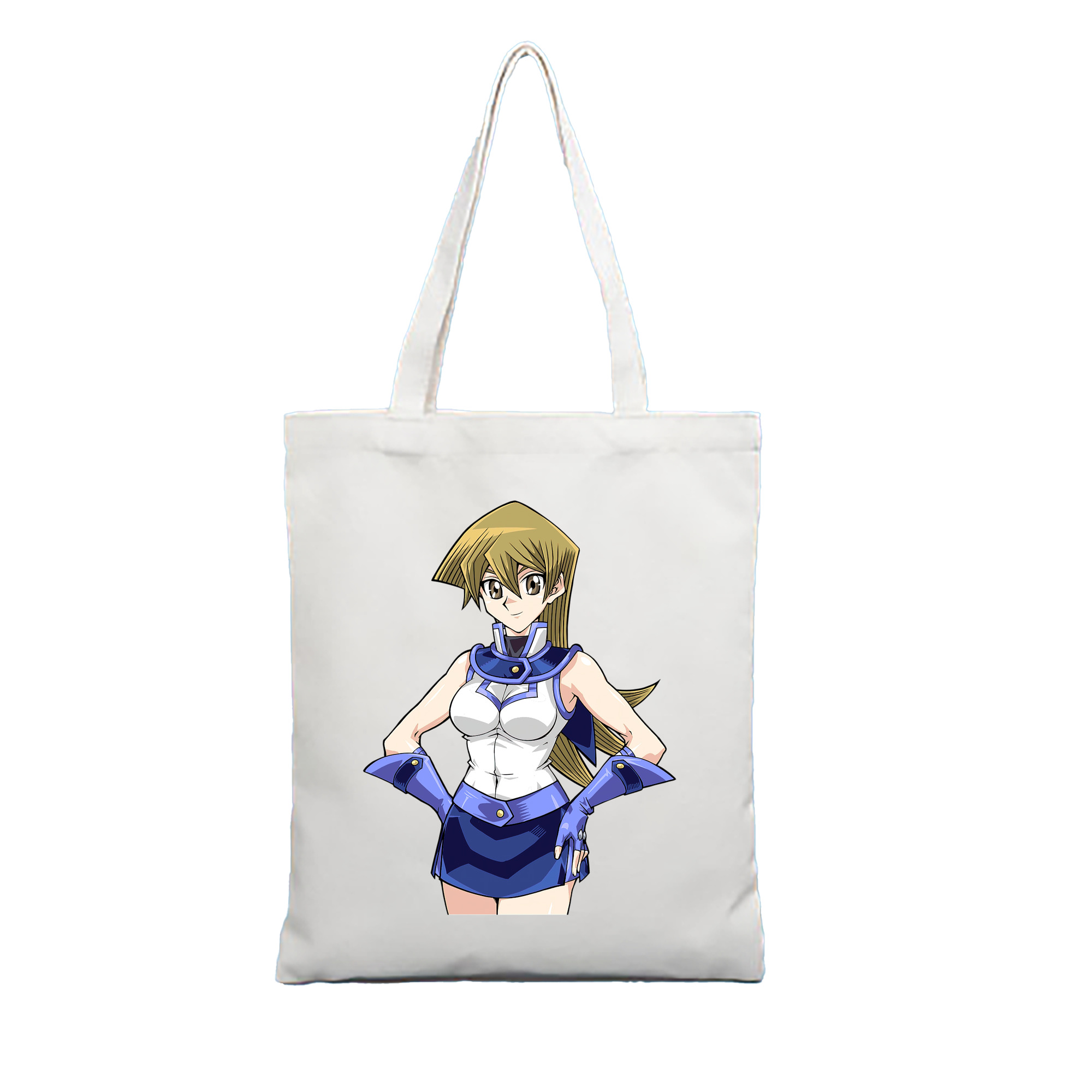 （画像用） 遊☆戯☆王 Yu-Gi-Oh! 縦型キャンバス生地手提げバッグ　トートバッグ