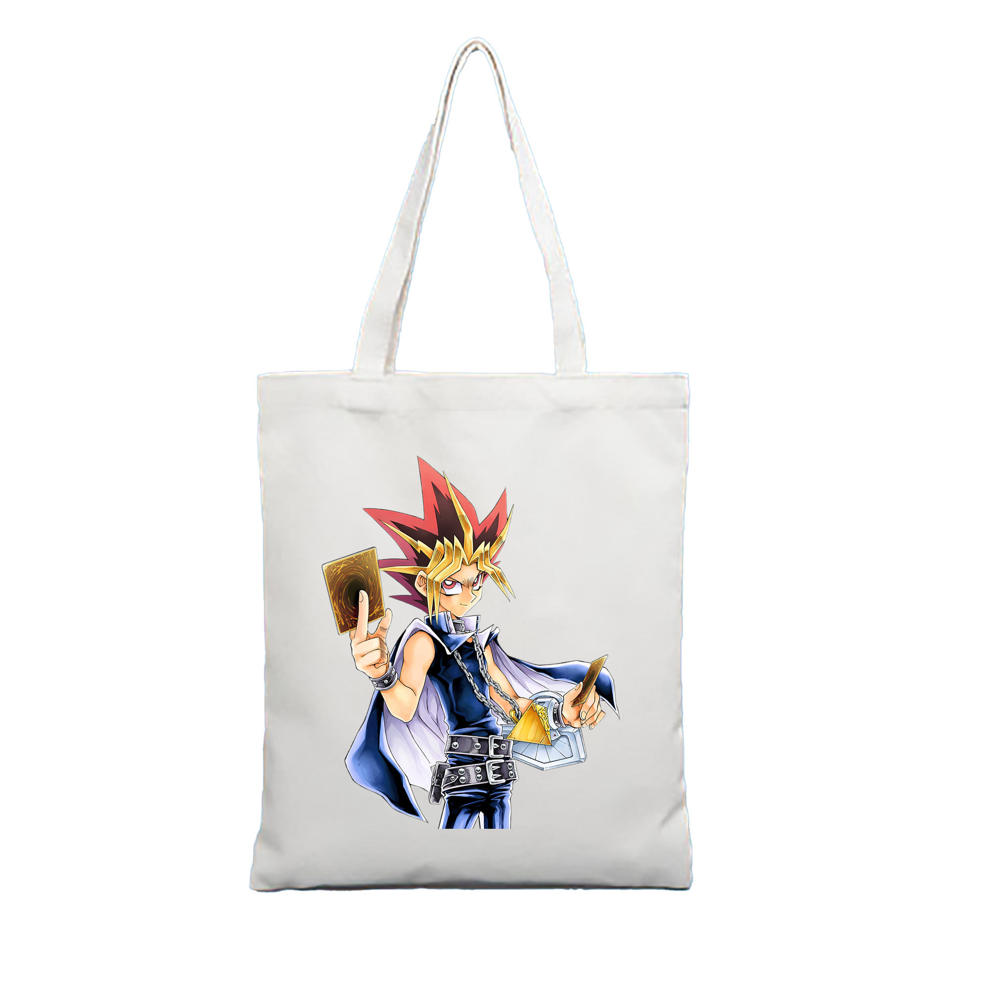 （画像用） 遊☆戯☆王 Yu-Gi-Oh! 縦型キャンバス生地手提げバッグ　トートバッグ