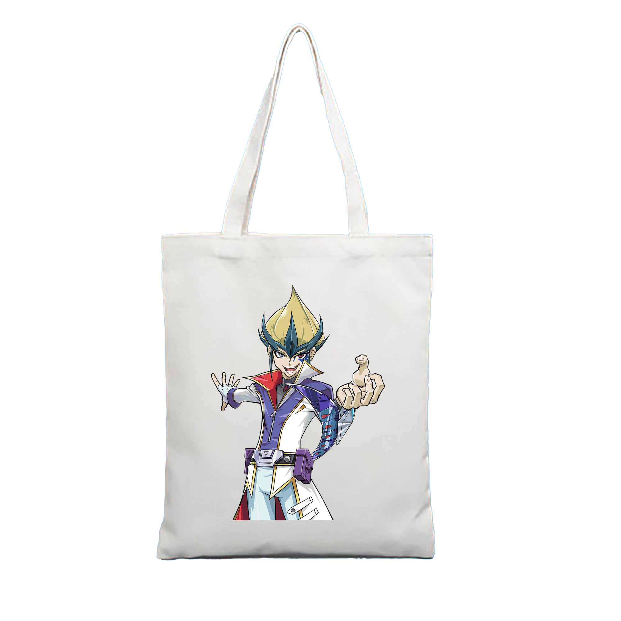 （画像用） 遊☆戯☆王 Yu-Gi-Oh! 縦型キャンバス生地手提げバッグ　トートバッグ