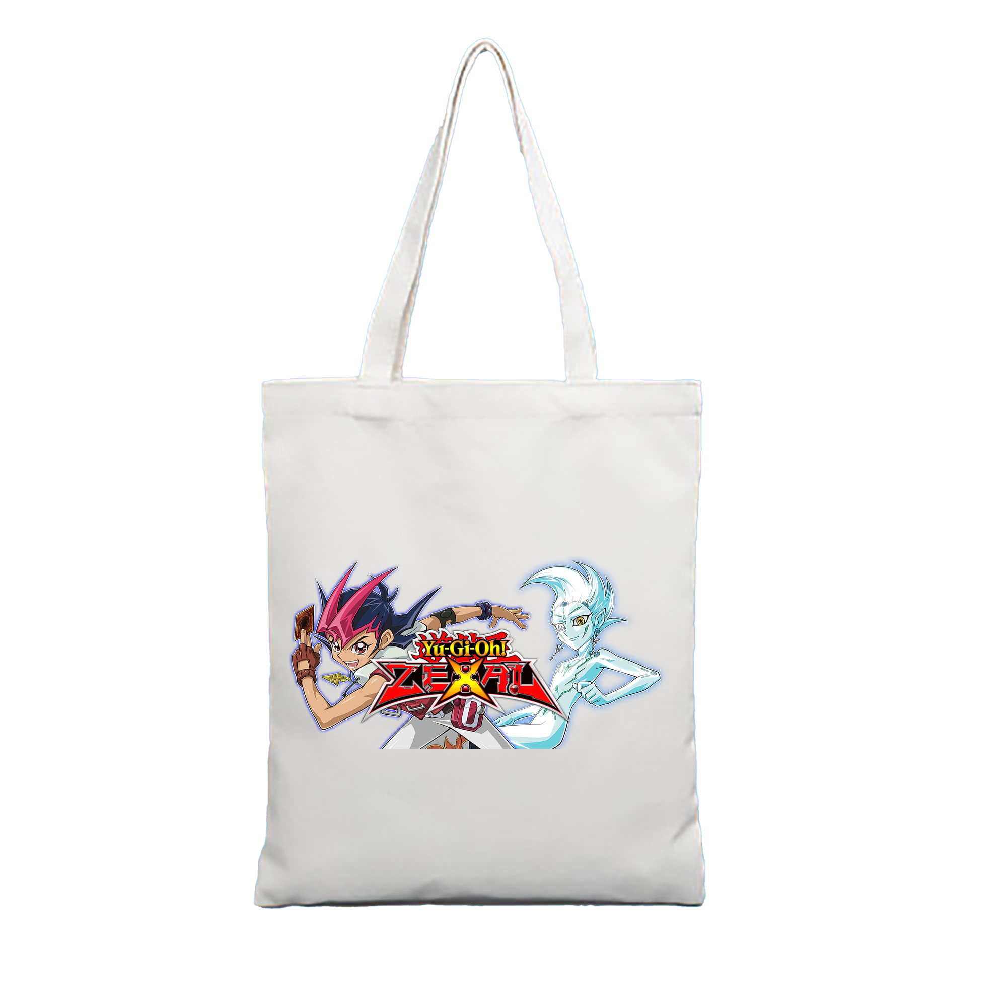（画像用） 遊☆戯☆王 Yu-Gi-Oh! 縦型キャンバス生地手提げバッグ　トートバッグ