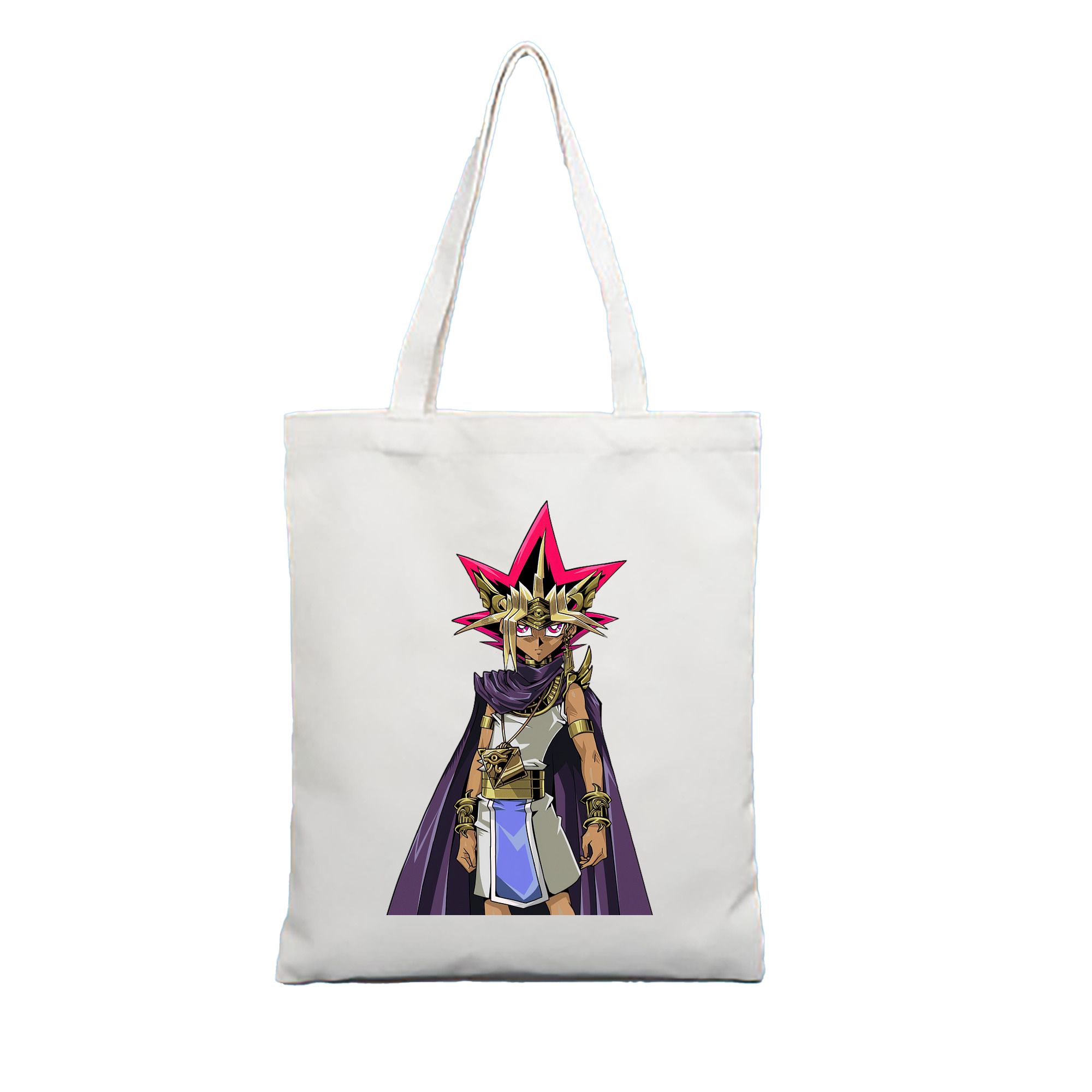 （画像用） 遊☆戯☆王 Yu-Gi-Oh! 縦型キャンバス生地手提げバッグ　トートバッグ