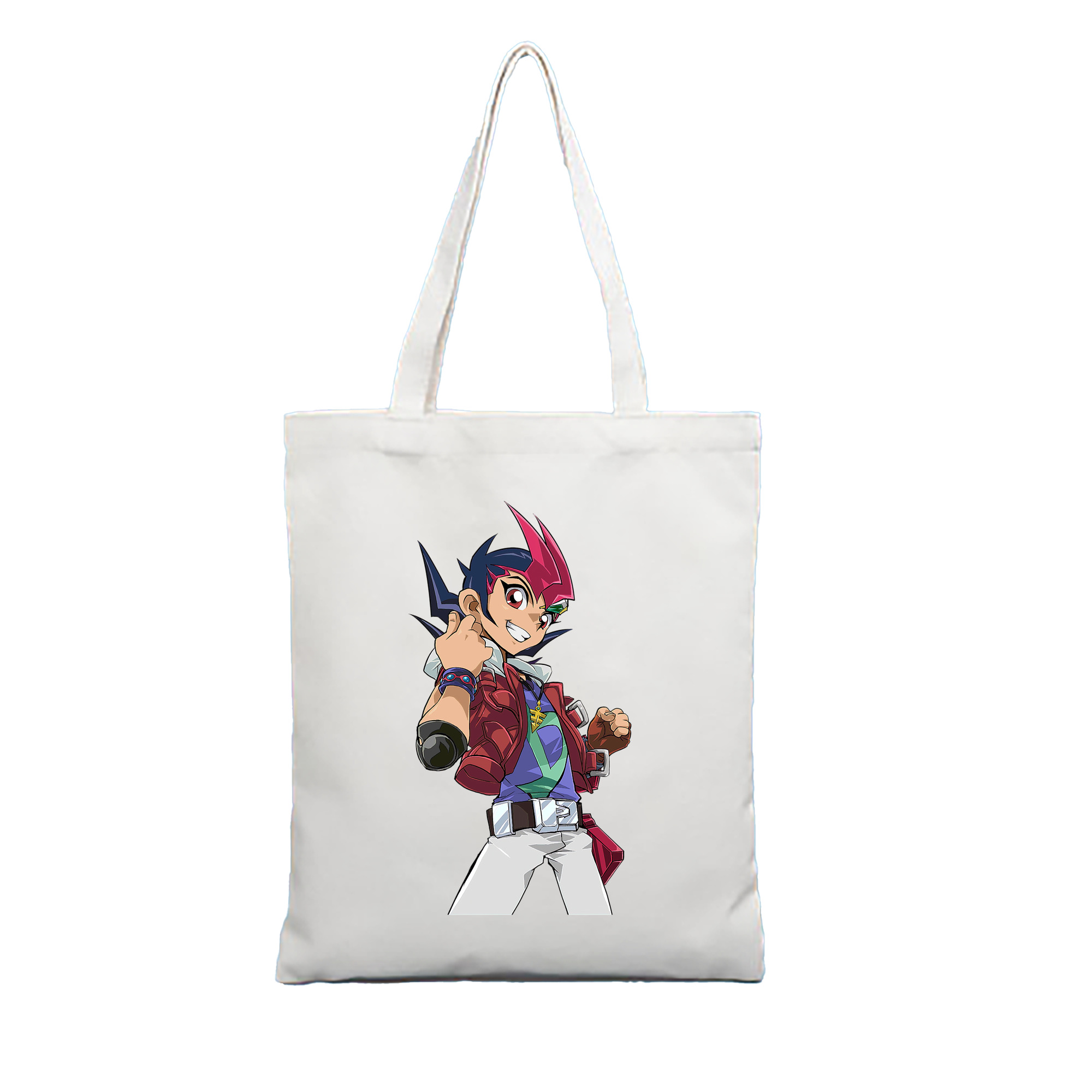 （画像用） 遊☆戯☆王 Yu-Gi-Oh! 縦型キャンバス生地手提げバッグ　トートバッグ