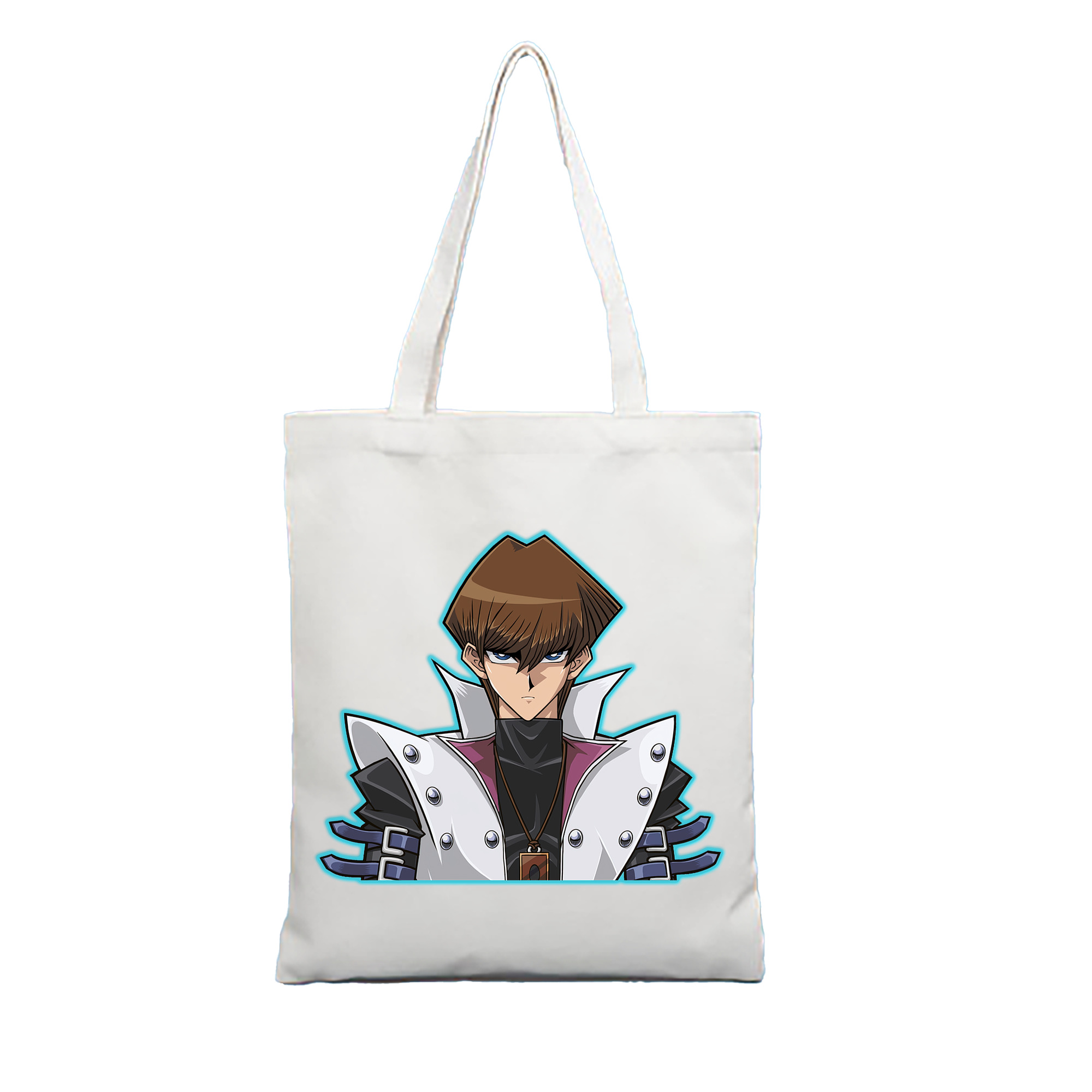 （画像用） 遊☆戯☆王 Yu-Gi-Oh! 縦型キャンバス生地手提げバッグ　トートバッグ
