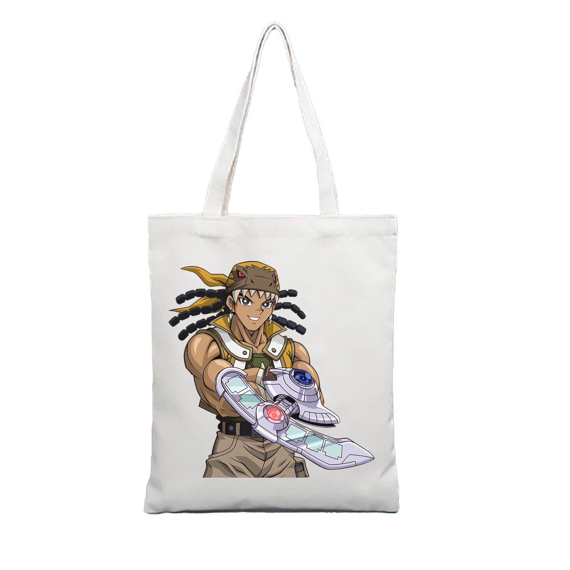 （画像用） 遊☆戯☆王 Yu-Gi-Oh! 縦型キャンバス生地手提げバッグ　トートバッグ