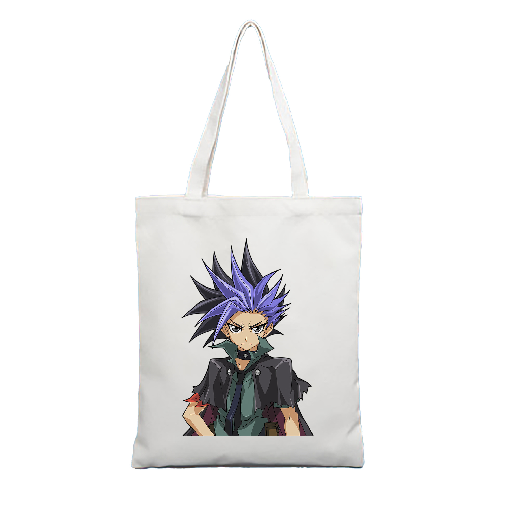 （画像用） 遊☆戯☆王 Yu-Gi-Oh! 縦型キャンバス生地手提げバッグ　トートバッグ