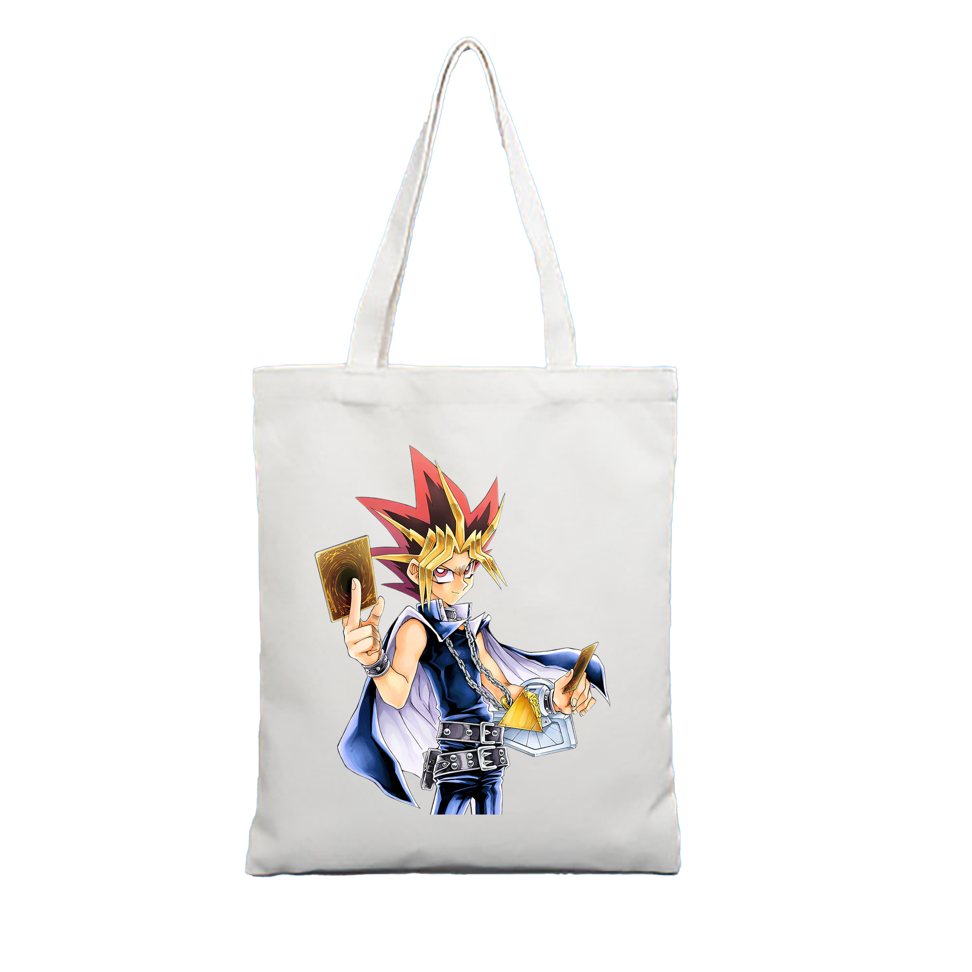 （画像用） 遊☆戯☆王 Yu-Gi-Oh! 縦型キャンバス生地手提げバッグ　トートバッグ