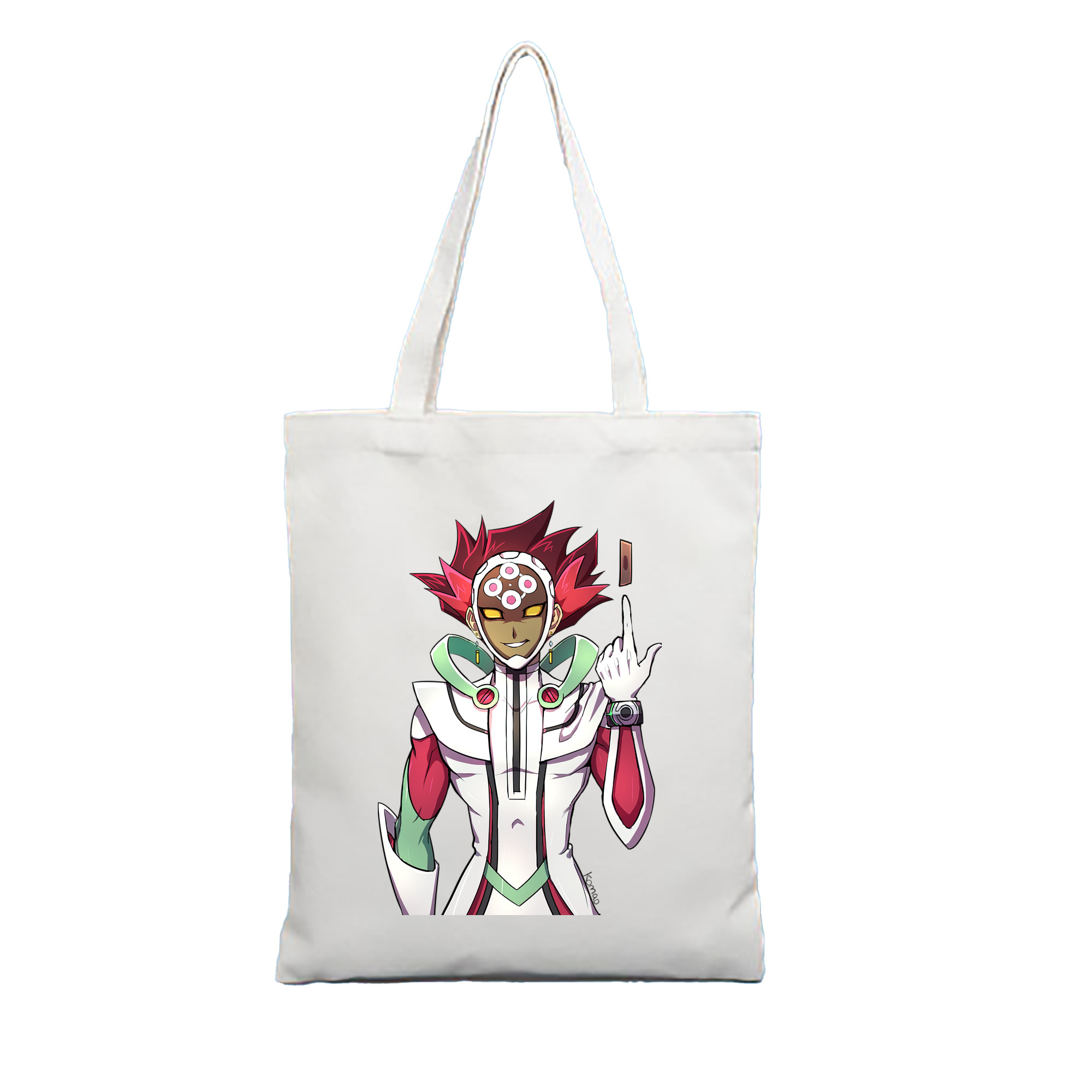（画像用） 遊☆戯☆王 Yu-Gi-Oh! 縦型キャンバス生地手提げバッグ　トートバッグ