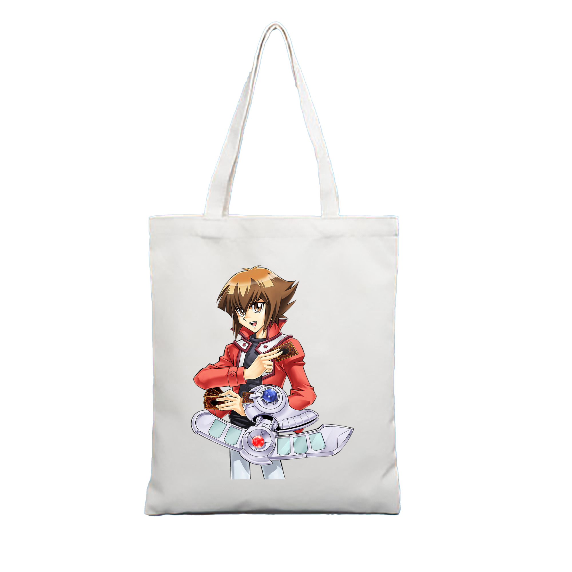 （画像用） 遊☆戯☆王 Yu-Gi-Oh! 縦型キャンバス生地手提げバッグ　トートバッグ