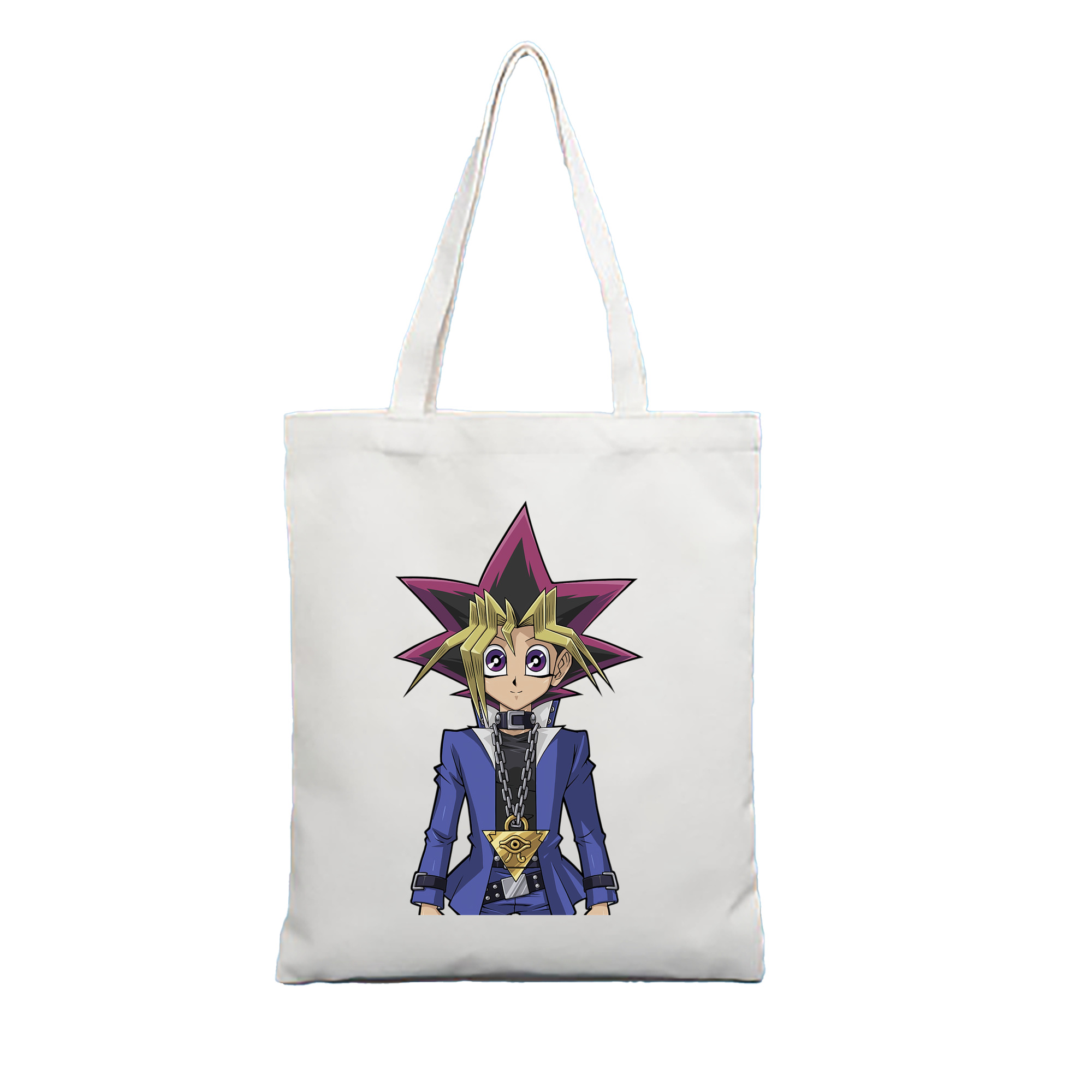 （画像用） 遊☆戯☆王 Yu-Gi-Oh! 縦型キャンバス生地手提げバッグ　トートバッグ