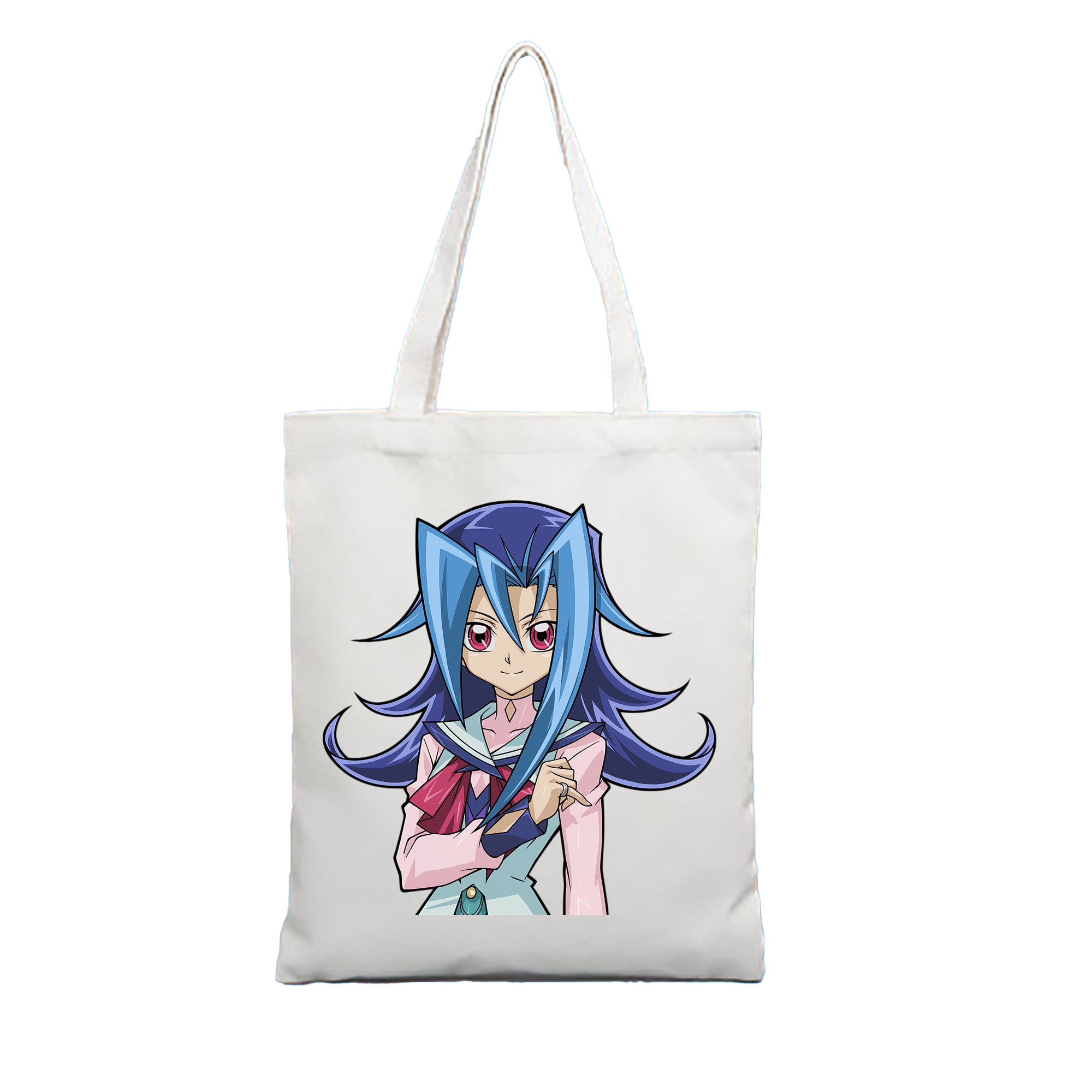 （画像用） 遊☆戯☆王 Yu-Gi-Oh! 縦型キャンバス生地手提げバッグ　トートバッグ