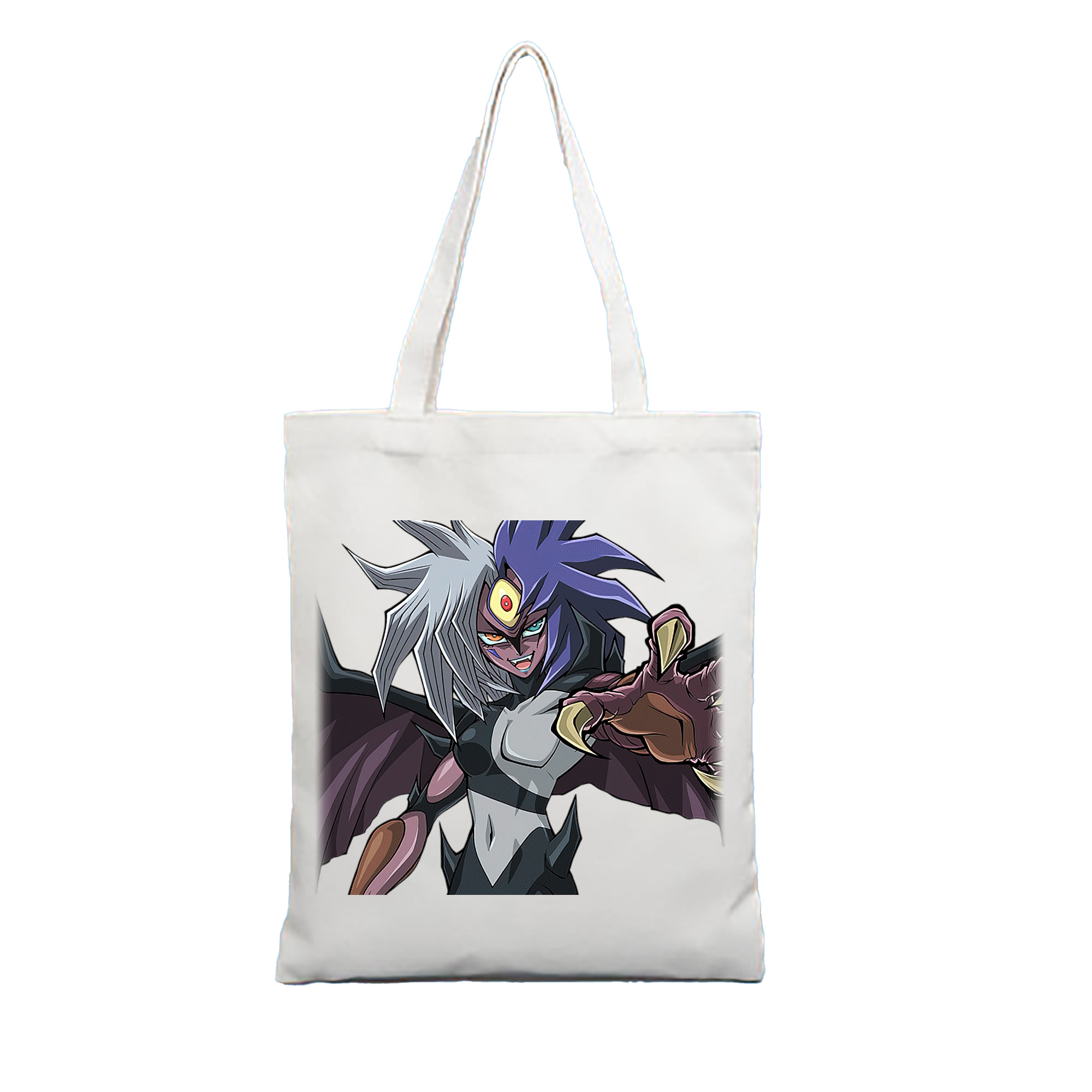 （画像用） 遊☆戯☆王 Yu-Gi-Oh! 縦型キャンバス生地手提げバッグ　トートバッグ