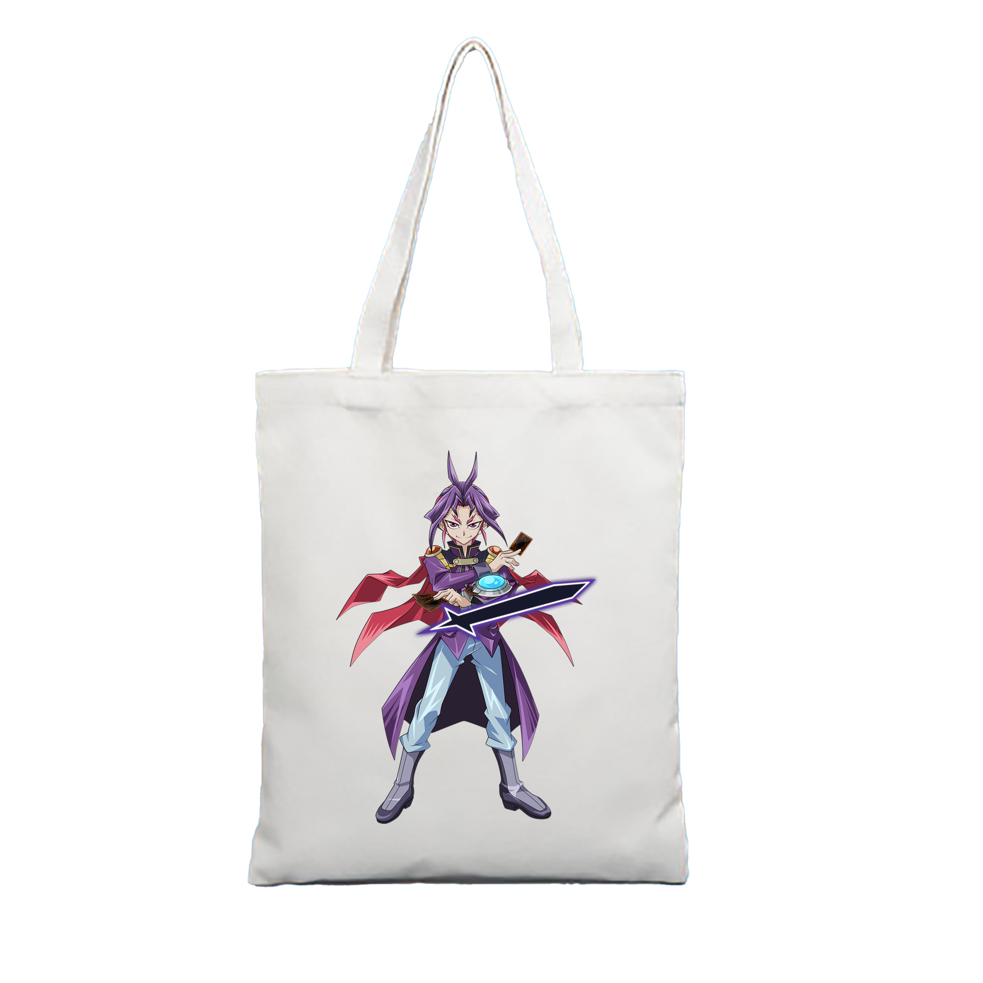 （画像用） 遊☆戯☆王 Yu-Gi-Oh! 縦型キャンバス生地手提げバッグ　トートバッグ