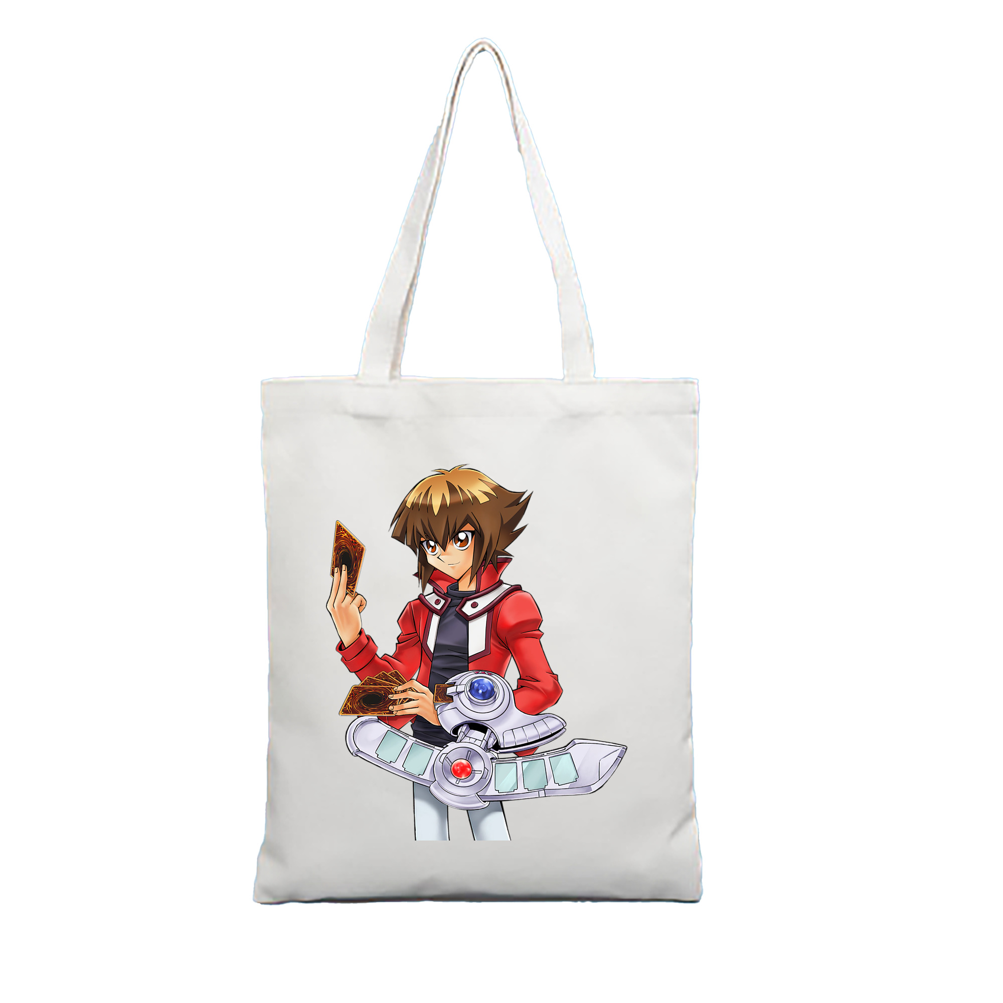 （画像用） 遊☆戯☆王 Yu-Gi-Oh! 縦型キャンバス生地手提げバッグ　トートバッグ