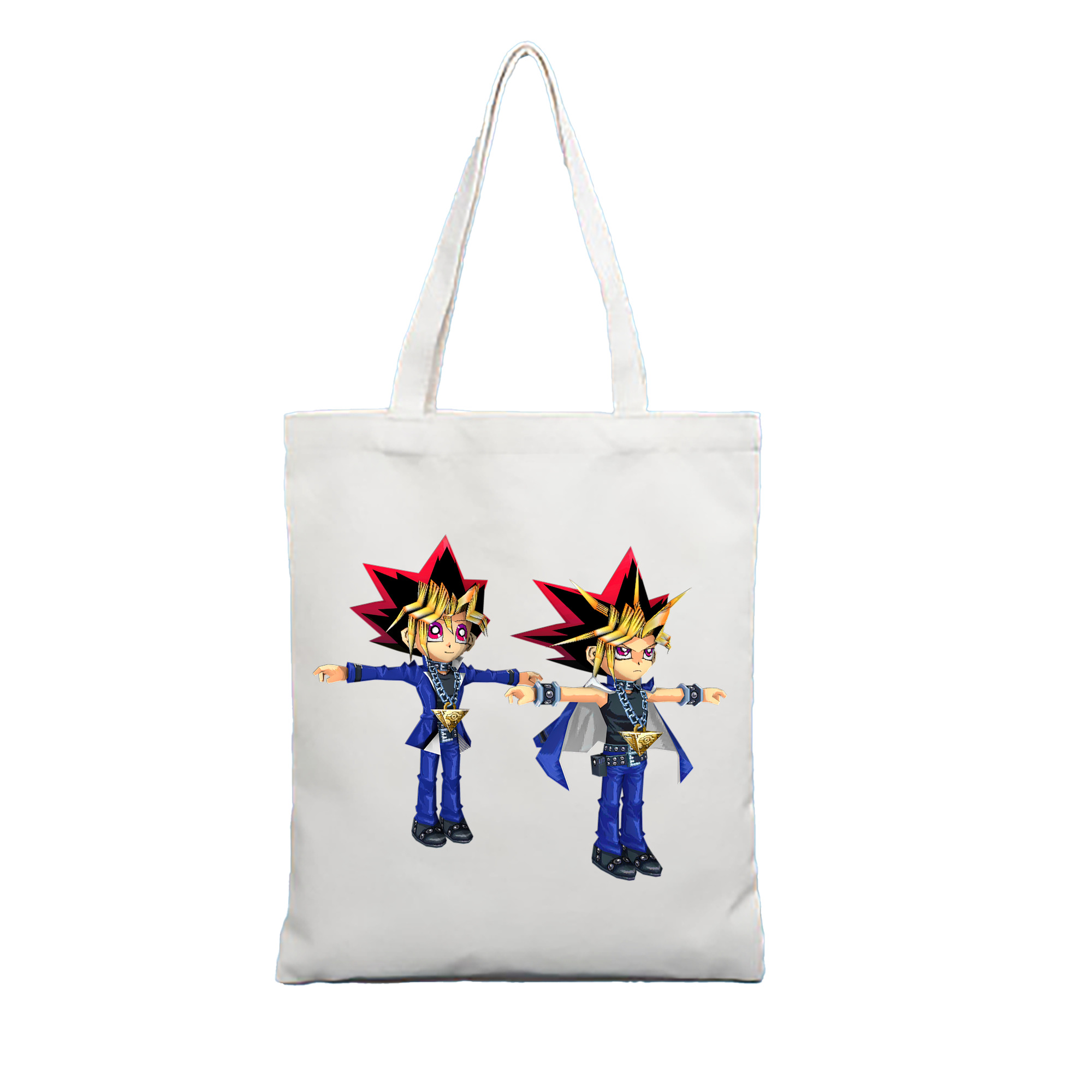 （画像用） 遊☆戯☆王 Yu-Gi-Oh! 縦型キャンバス生地手提げバッグ　トートバッグ