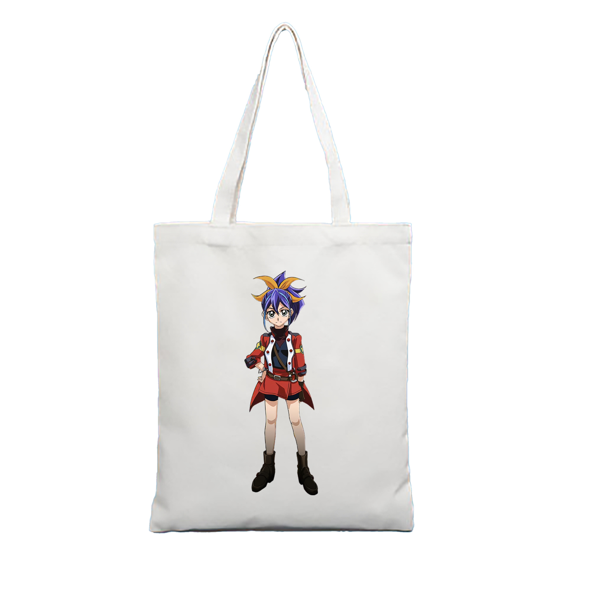（画像用） 遊☆戯☆王 Yu-Gi-Oh! 縦型キャンバス生地手提げバッグ　トートバッグ
