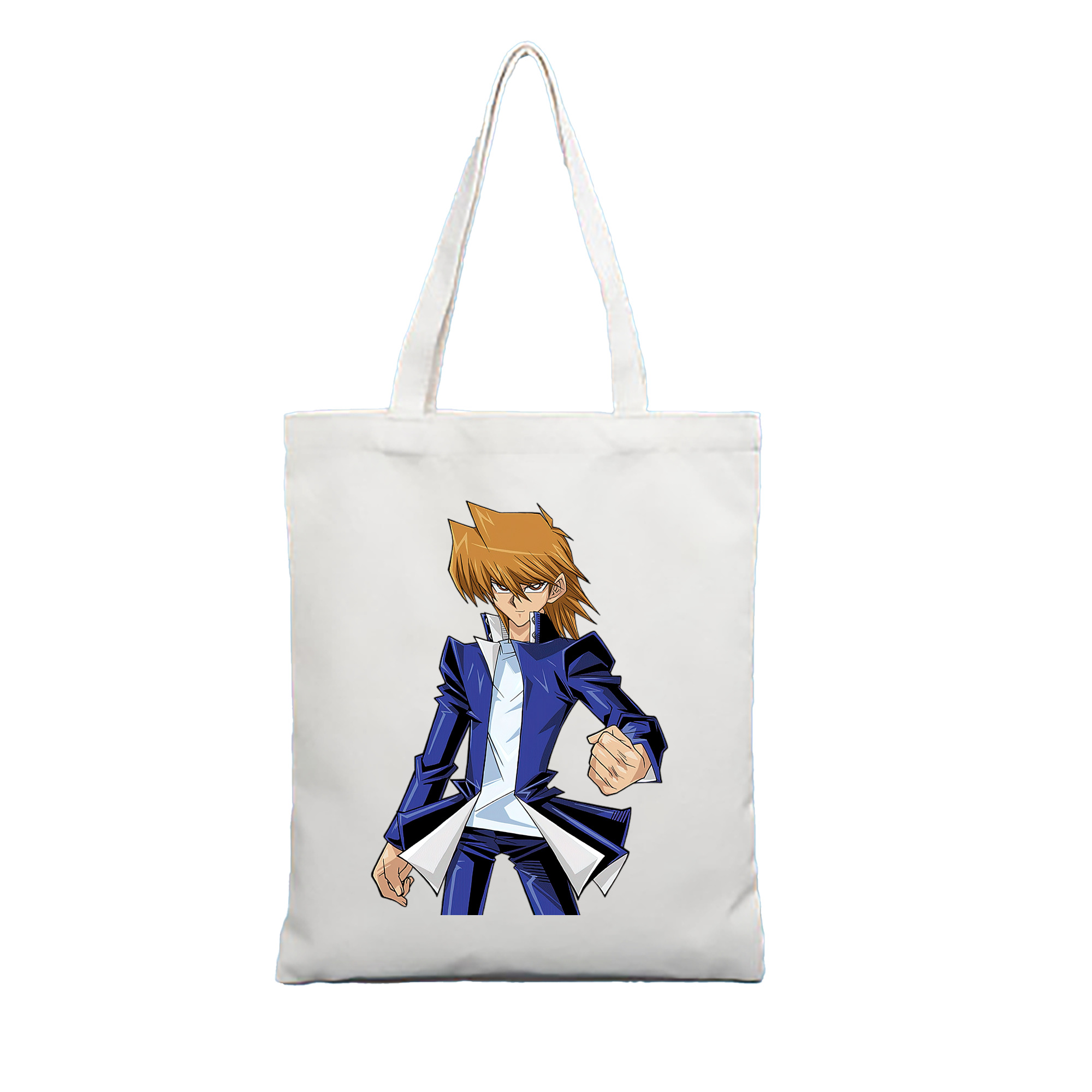 （画像用） 遊☆戯☆王 Yu-Gi-Oh! 縦型キャンバス生地手提げバッグ　トートバッグ