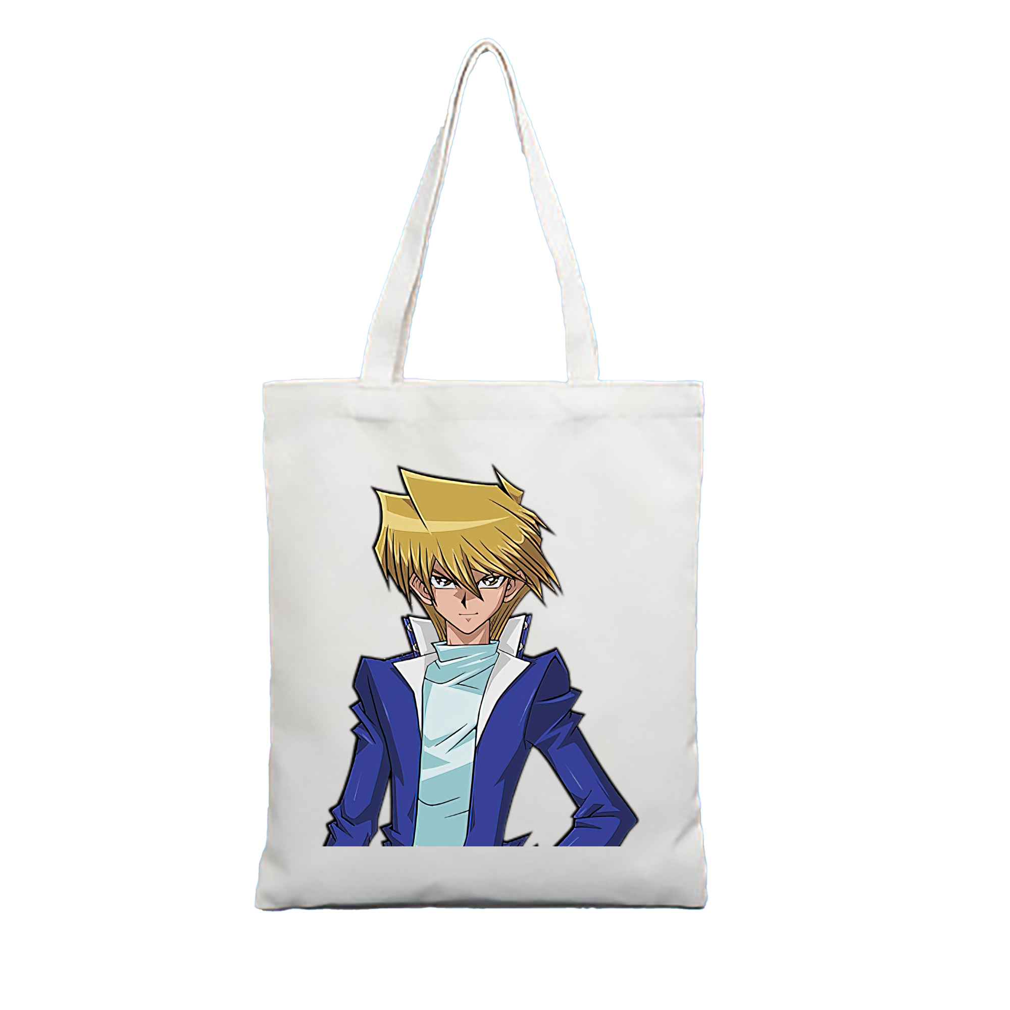 （画像用） 遊☆戯☆王 Yu-Gi-Oh! 縦型キャンバス生地手提げバッグ　トートバッグ