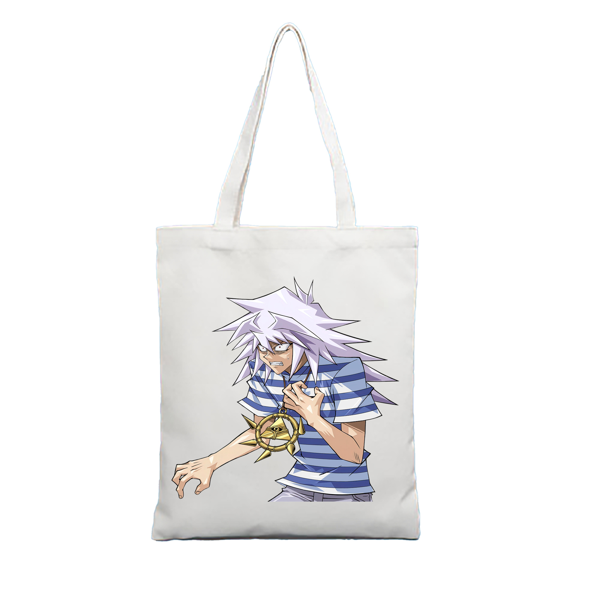 （画像用） 遊☆戯☆王 Yu-Gi-Oh! 縦型キャンバス生地手提げバッグ　トートバッグ