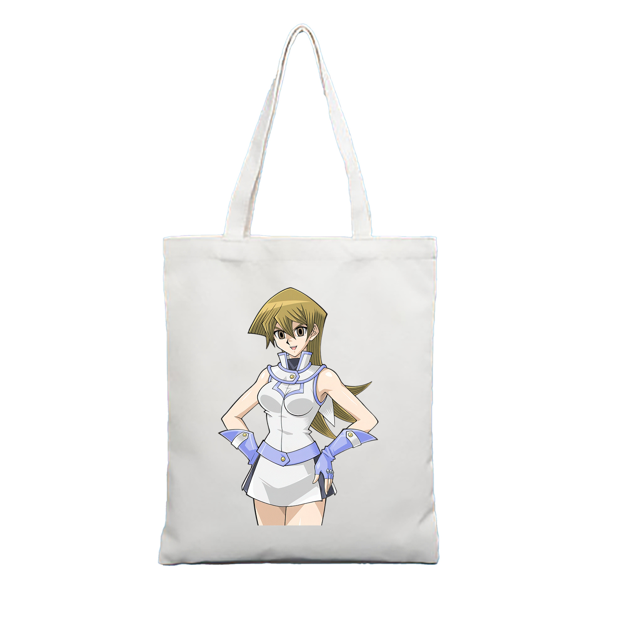 （画像用） 遊☆戯☆王 Yu-Gi-Oh! 縦型キャンバス生地手提げバッグ　トートバッグ