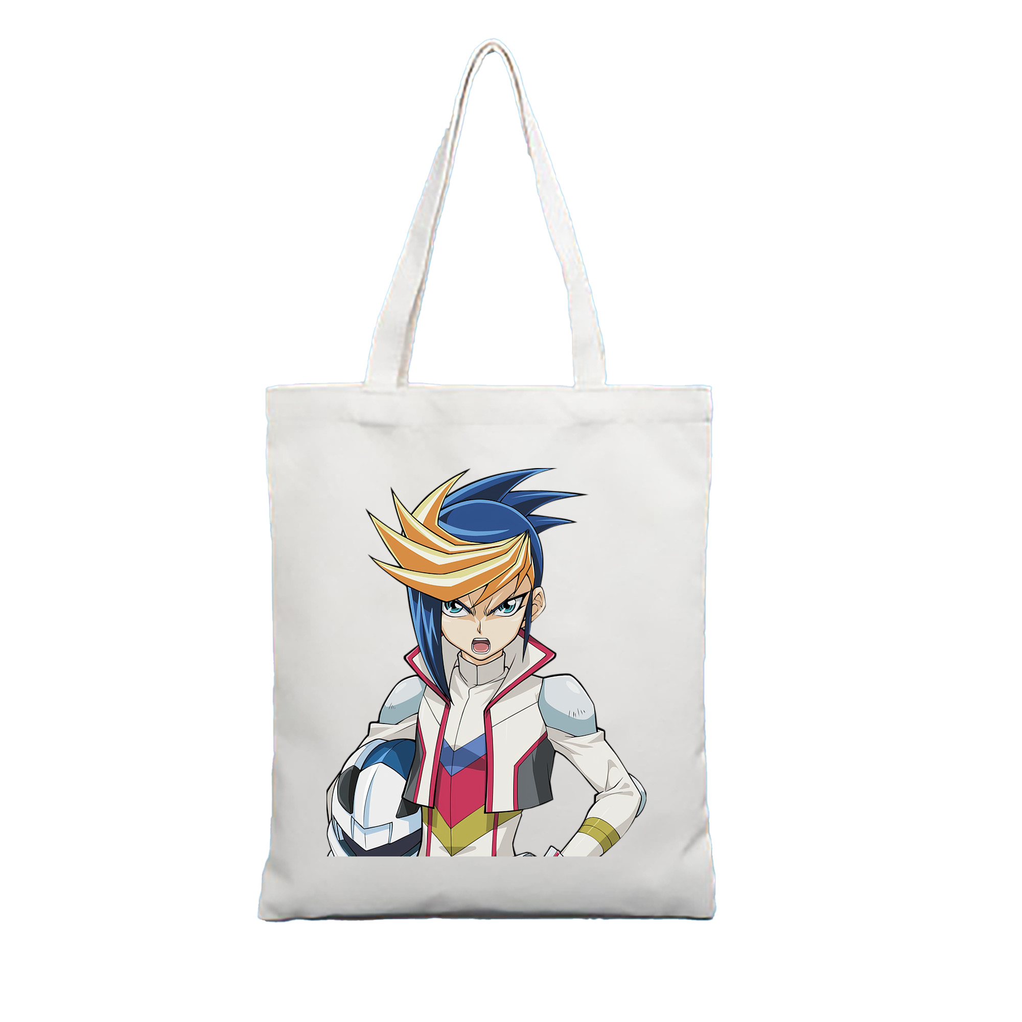 （画像用） 遊☆戯☆王 Yu-Gi-Oh! 縦型キャンバス生地手提げバッグ　トートバッグ
