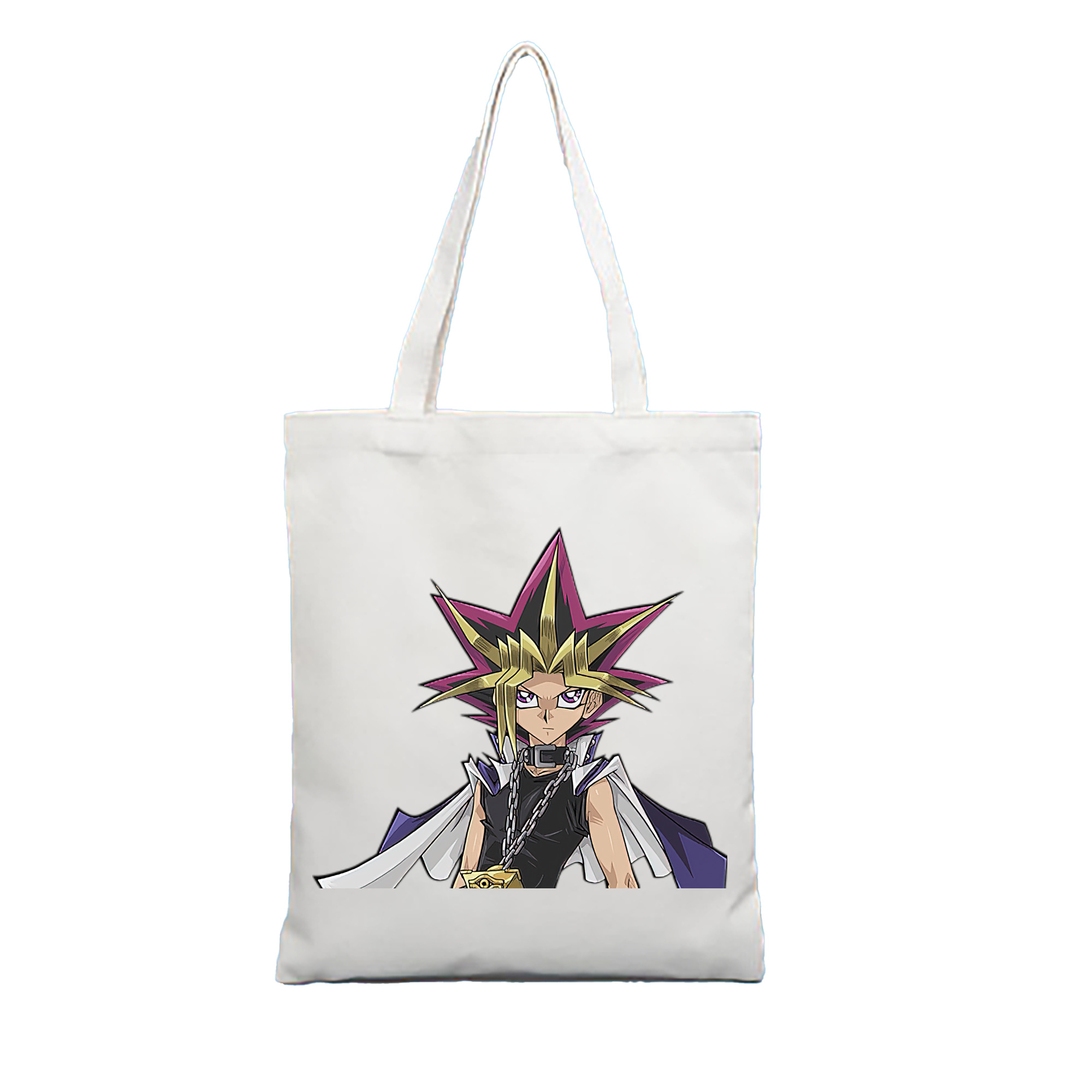 （画像用） 遊☆戯☆王 Yu-Gi-Oh! 縦型キャンバス生地手提げバッグ　トートバッグ