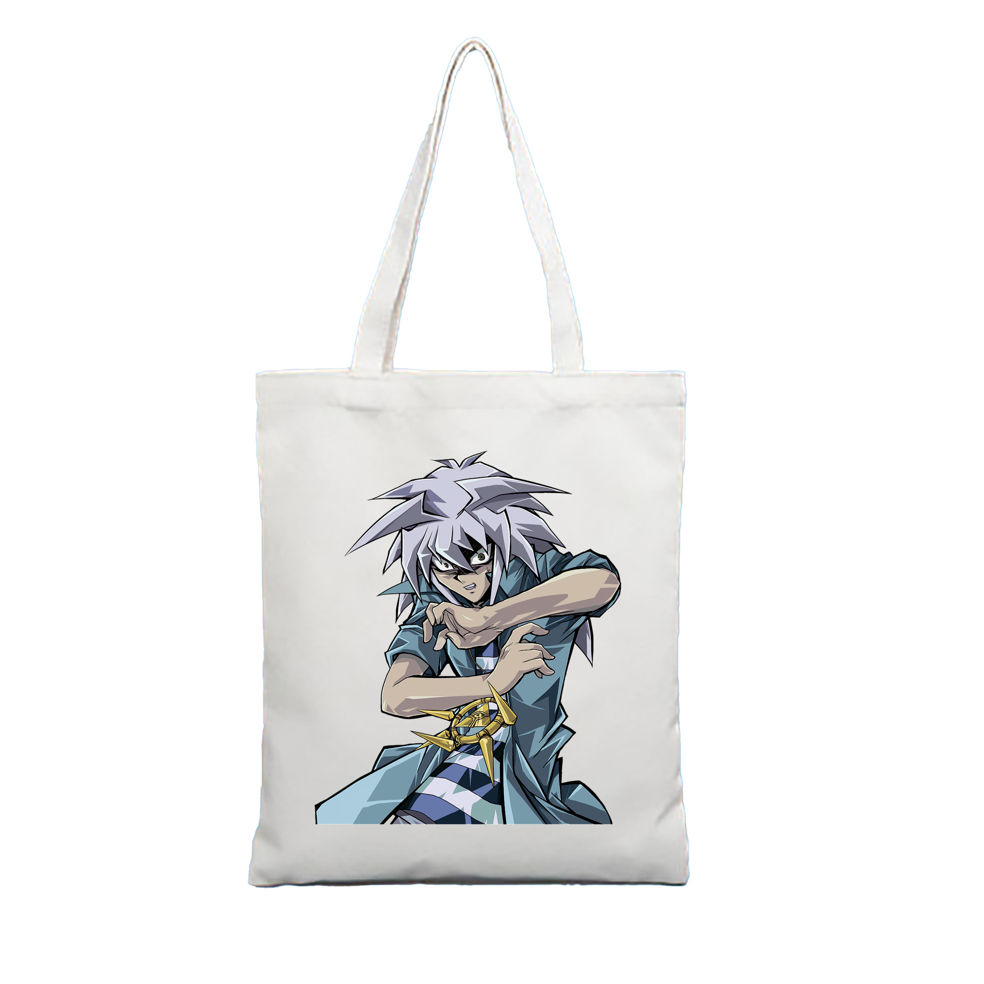 （画像用） 遊☆戯☆王 Yu-Gi-Oh! 縦型キャンバス生地手提げバッグ　トートバッグ