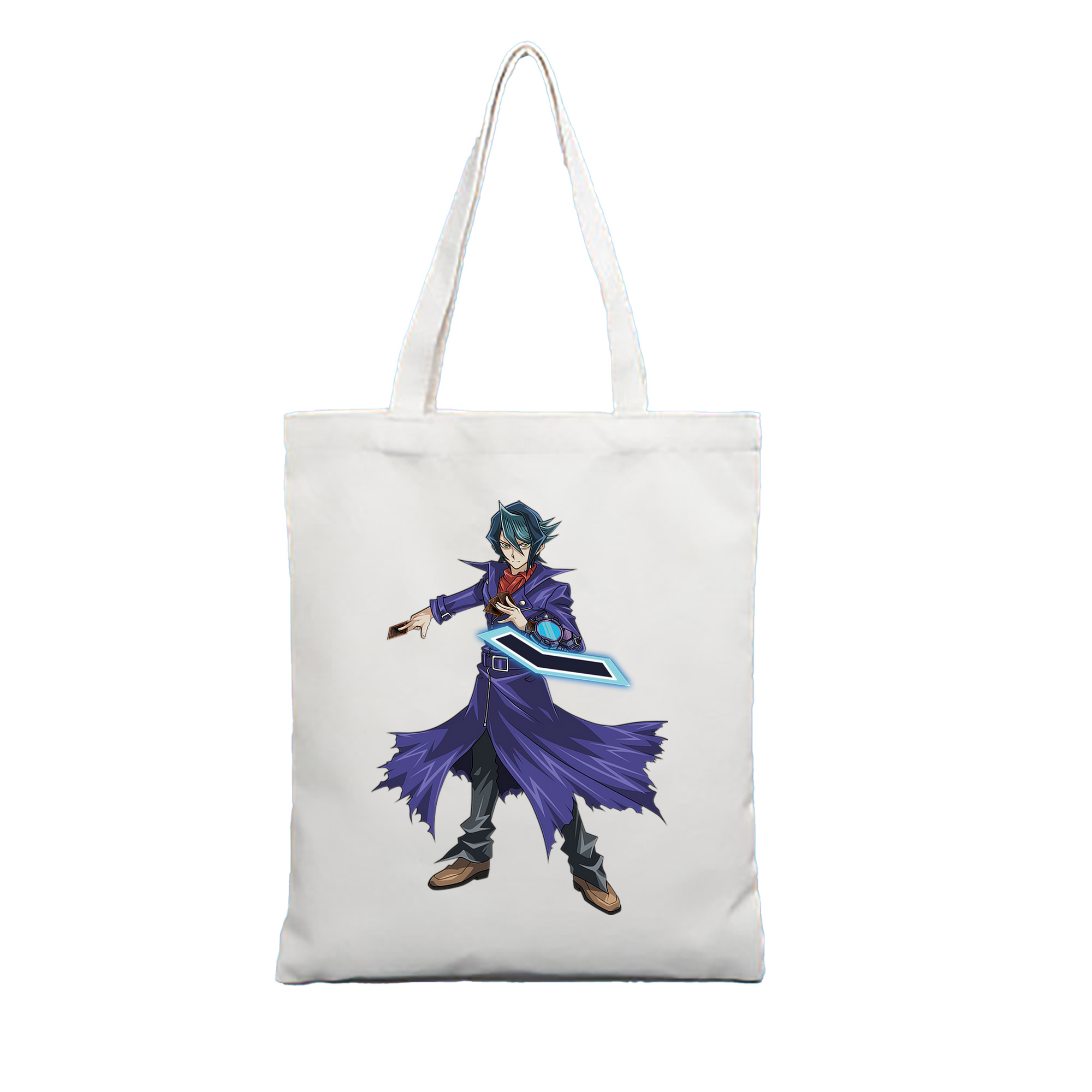 （画像用） 遊☆戯☆王 Yu-Gi-Oh! 縦型キャンバス生地手提げバッグ　トートバッグ