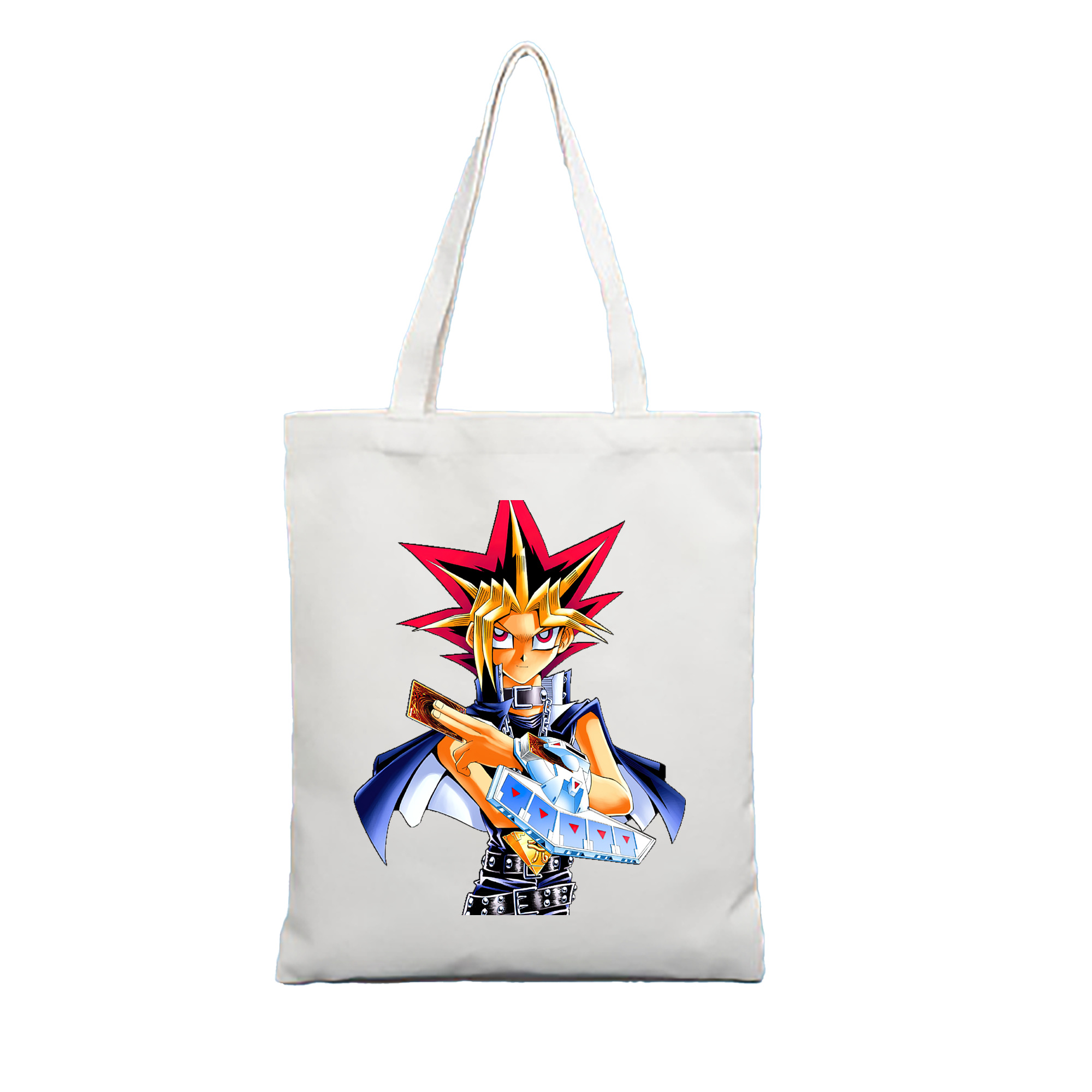 （画像用） 遊☆戯☆王 Yu-Gi-Oh! 縦型キャンバス生地手提げバッグ　トートバッグ