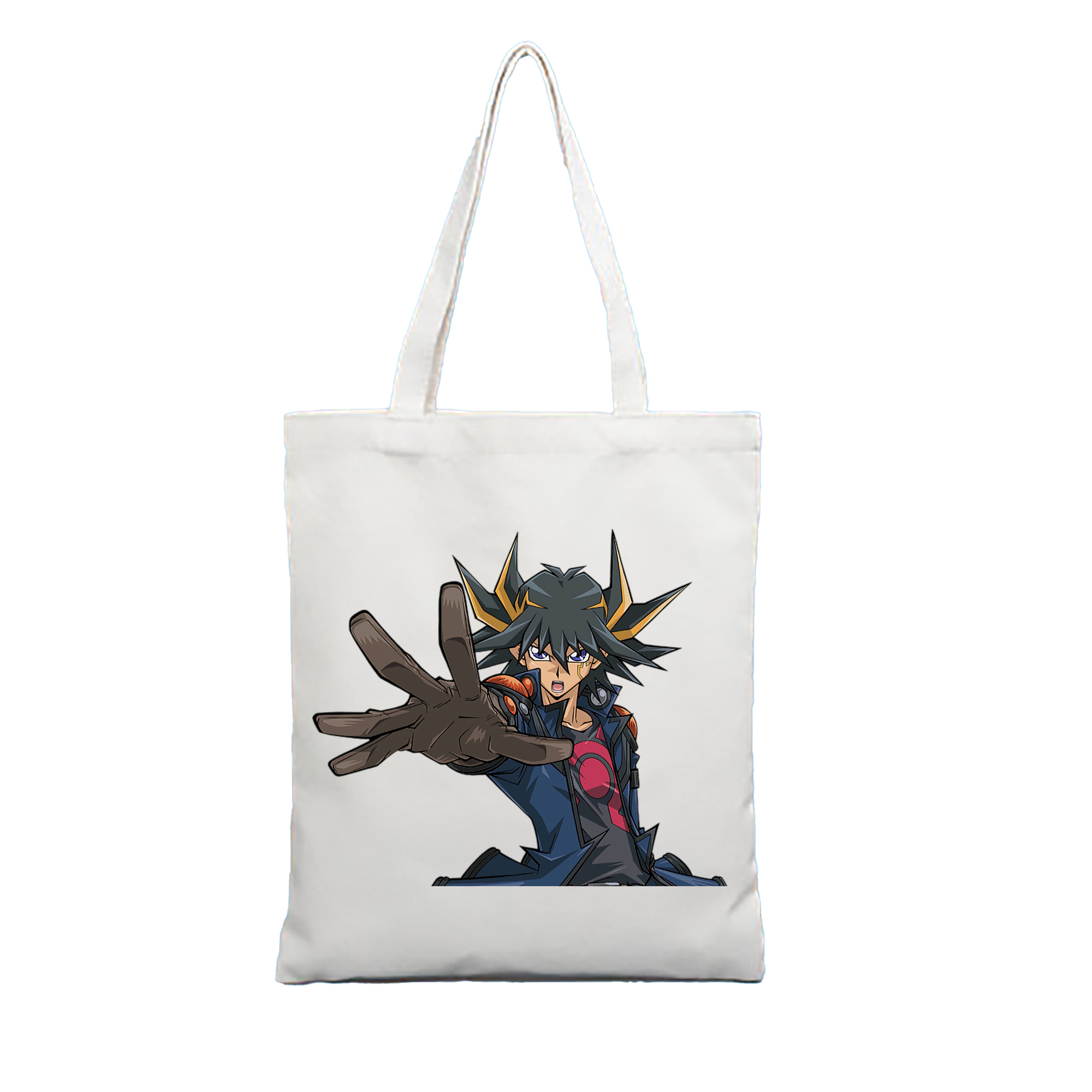 （画像用） 遊☆戯☆王 Yu-Gi-Oh! 縦型キャンバス生地手提げバッグ　トートバッグ
