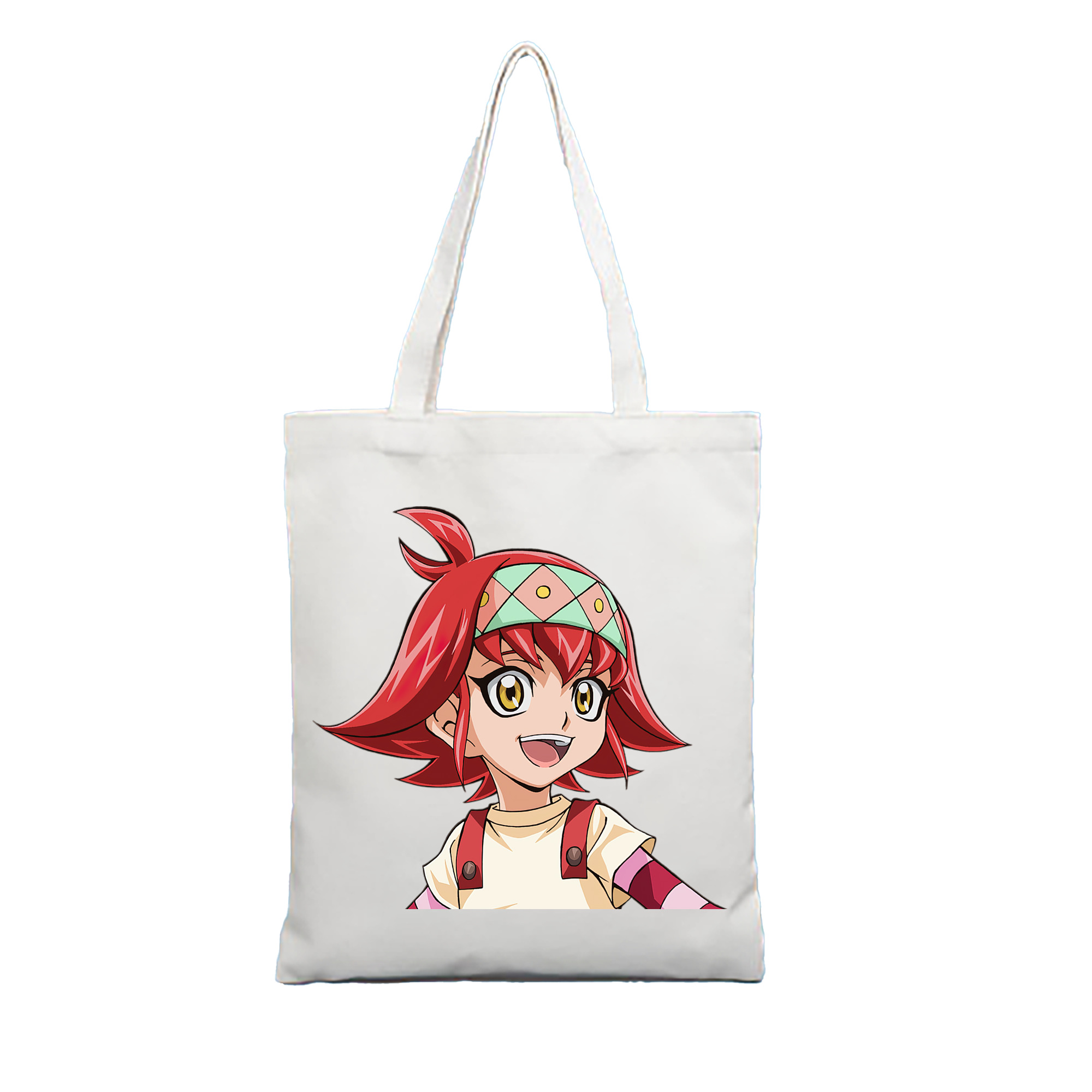 （画像用） 遊☆戯☆王 Yu-Gi-Oh! 縦型キャンバス生地手提げバッグ　トートバッグ