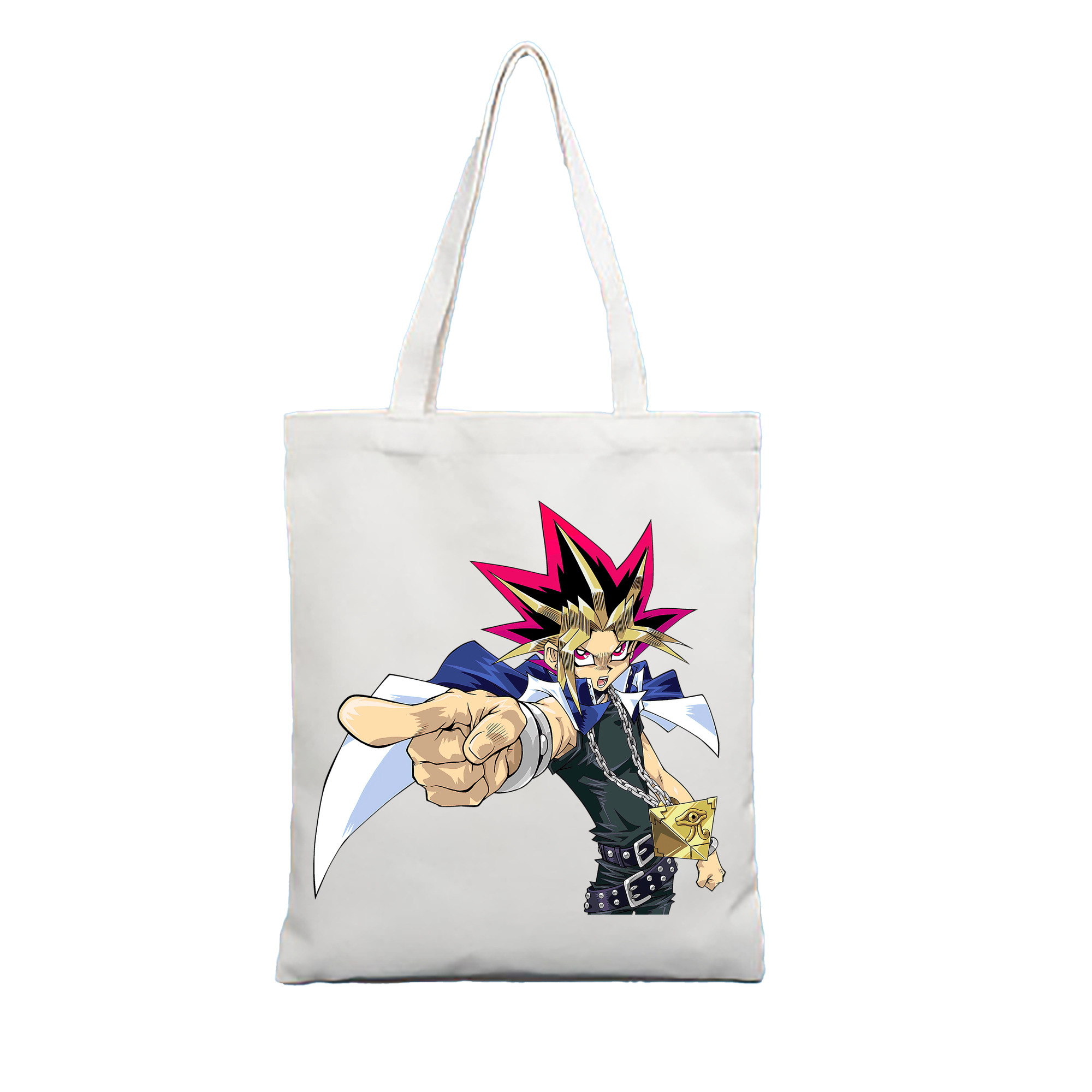 （画像用） 遊☆戯☆王 Yu-Gi-Oh! 縦型キャンバス生地手提げバッグ　トートバッグ