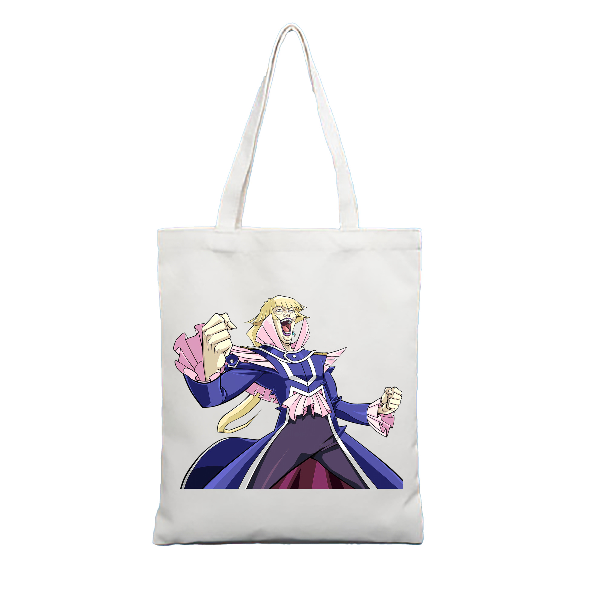 （画像用） 遊☆戯☆王 Yu-Gi-Oh! 縦型キャンバス生地手提げバッグ　トートバッグ