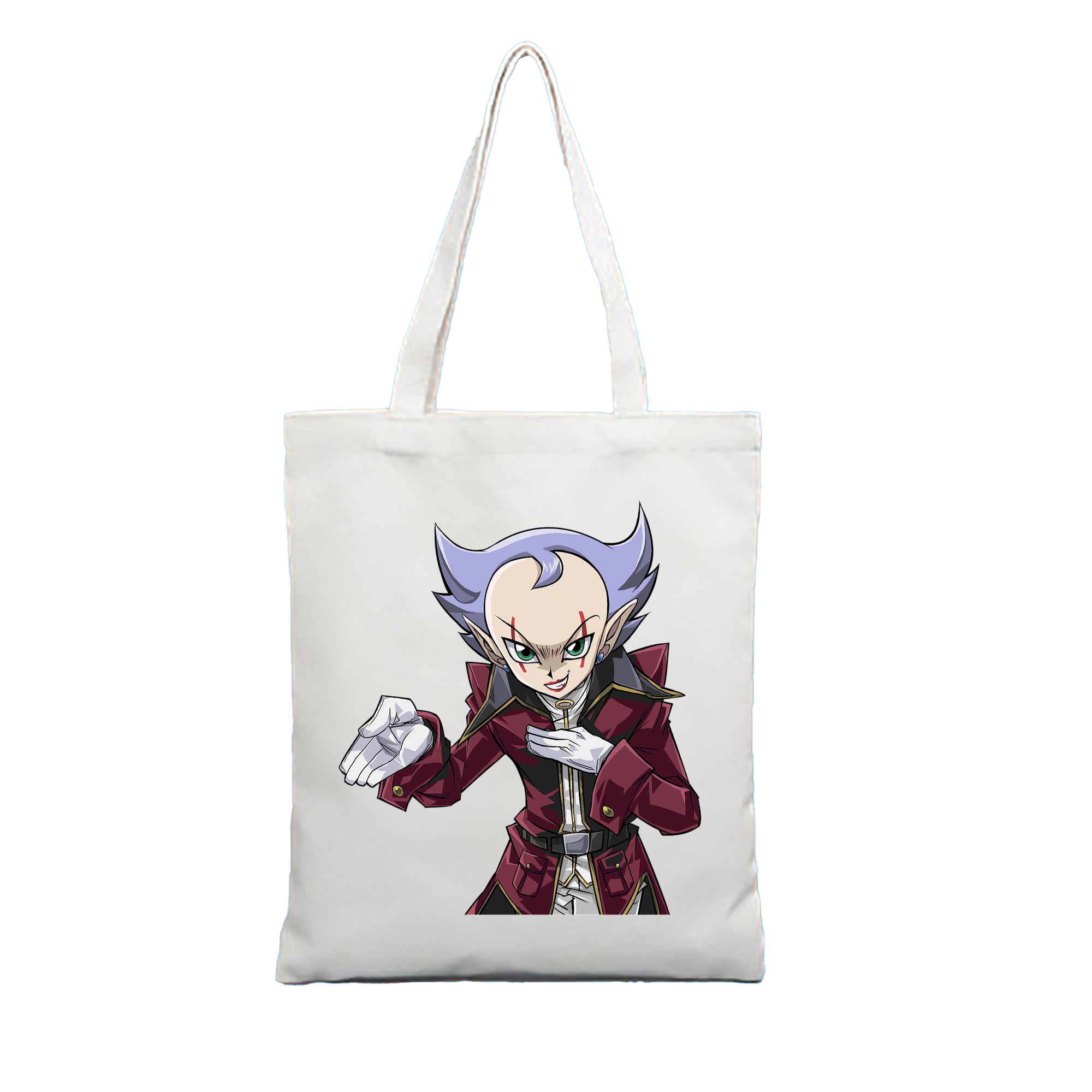 （画像用） 遊☆戯☆王 Yu-Gi-Oh! 縦型キャンバス生地手提げバッグ　トートバッグ