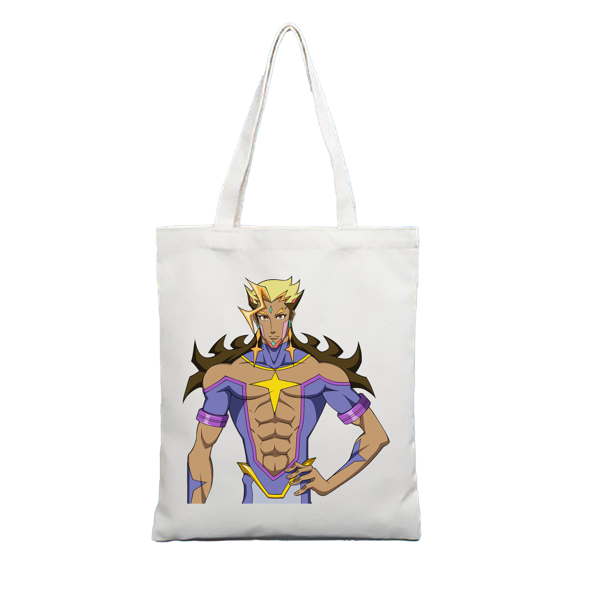 （画像用） 遊☆戯☆王 Yu-Gi-Oh! 縦型キャンバス生地手提げバッグ　トートバッグ