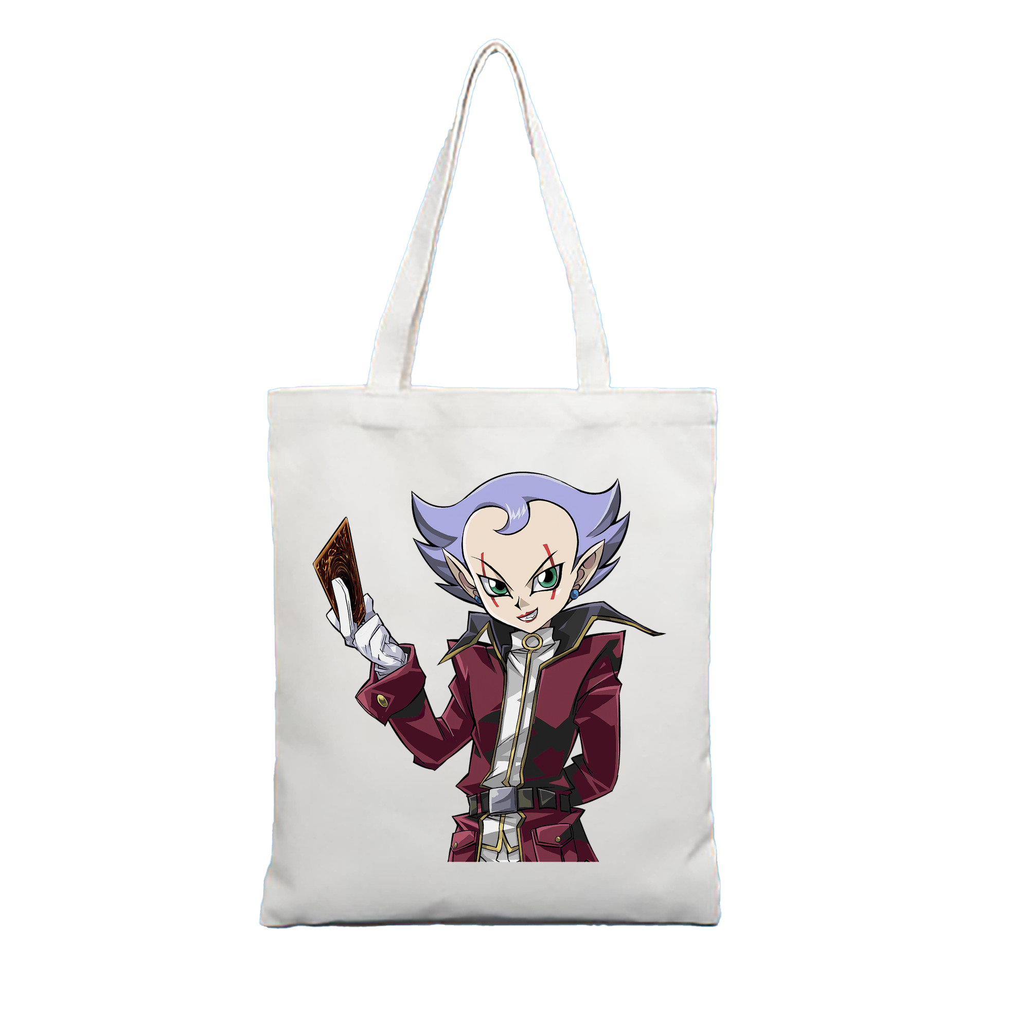 （画像用） 遊☆戯☆王 Yu-Gi-Oh! 縦型キャンバス生地手提げバッグ　トートバッグ