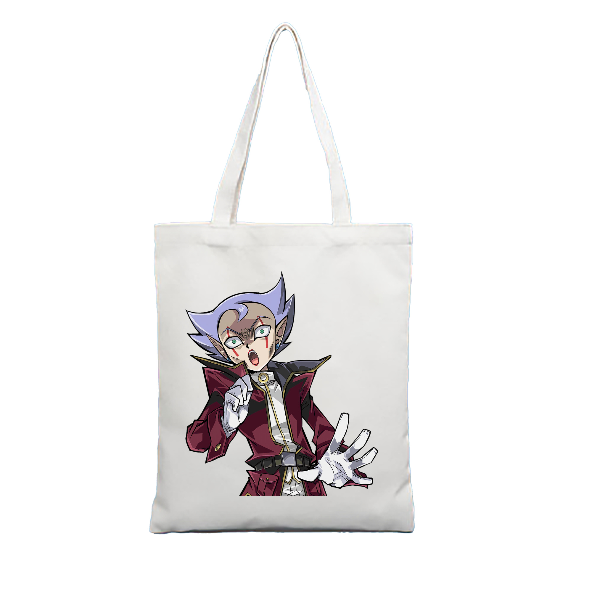 （画像用） 遊☆戯☆王 Yu-Gi-Oh! 縦型キャンバス生地手提げバッグ　トートバッグ