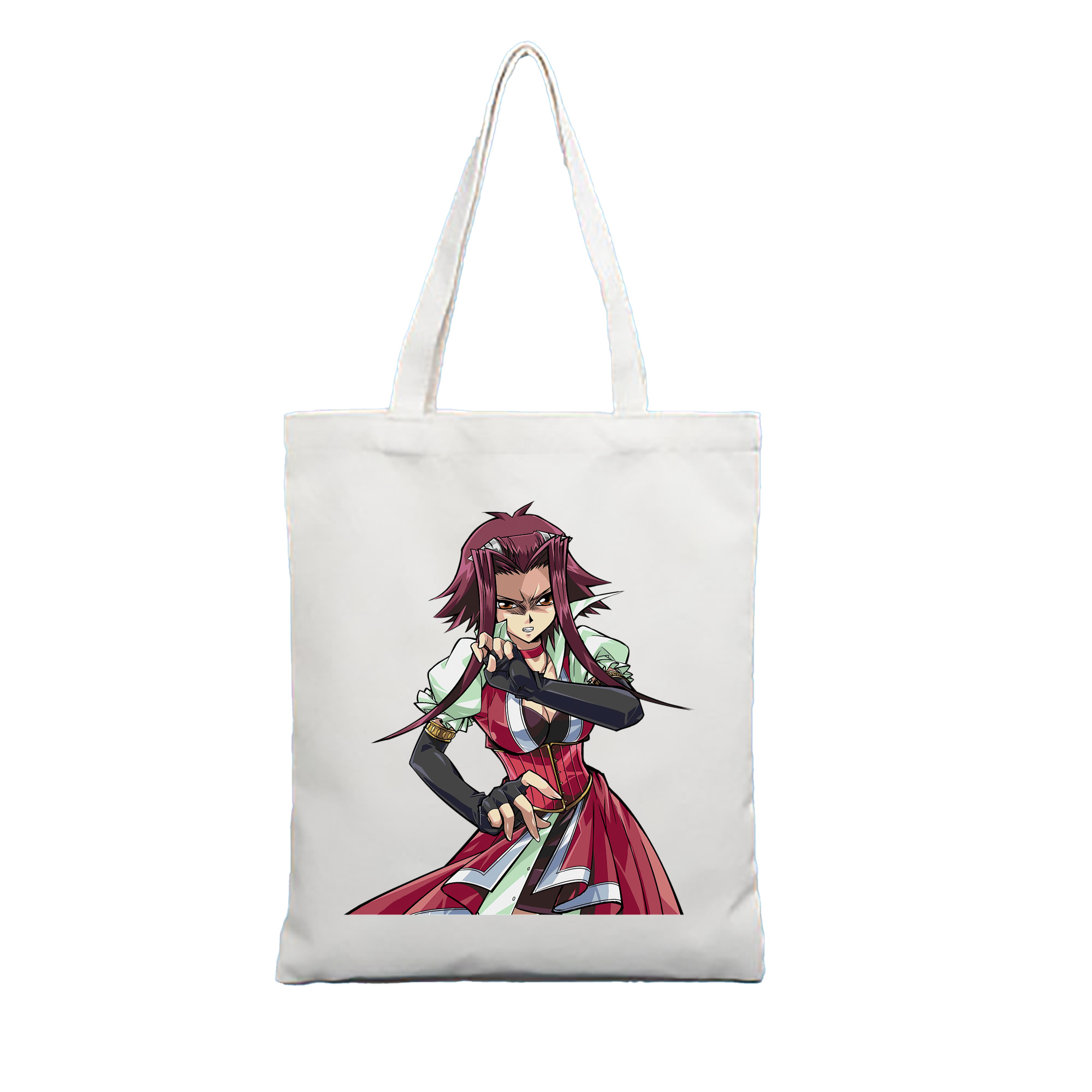 （画像用） 遊☆戯☆王 Yu-Gi-Oh! 縦型キャンバス生地手提げバッグ　トートバッグ