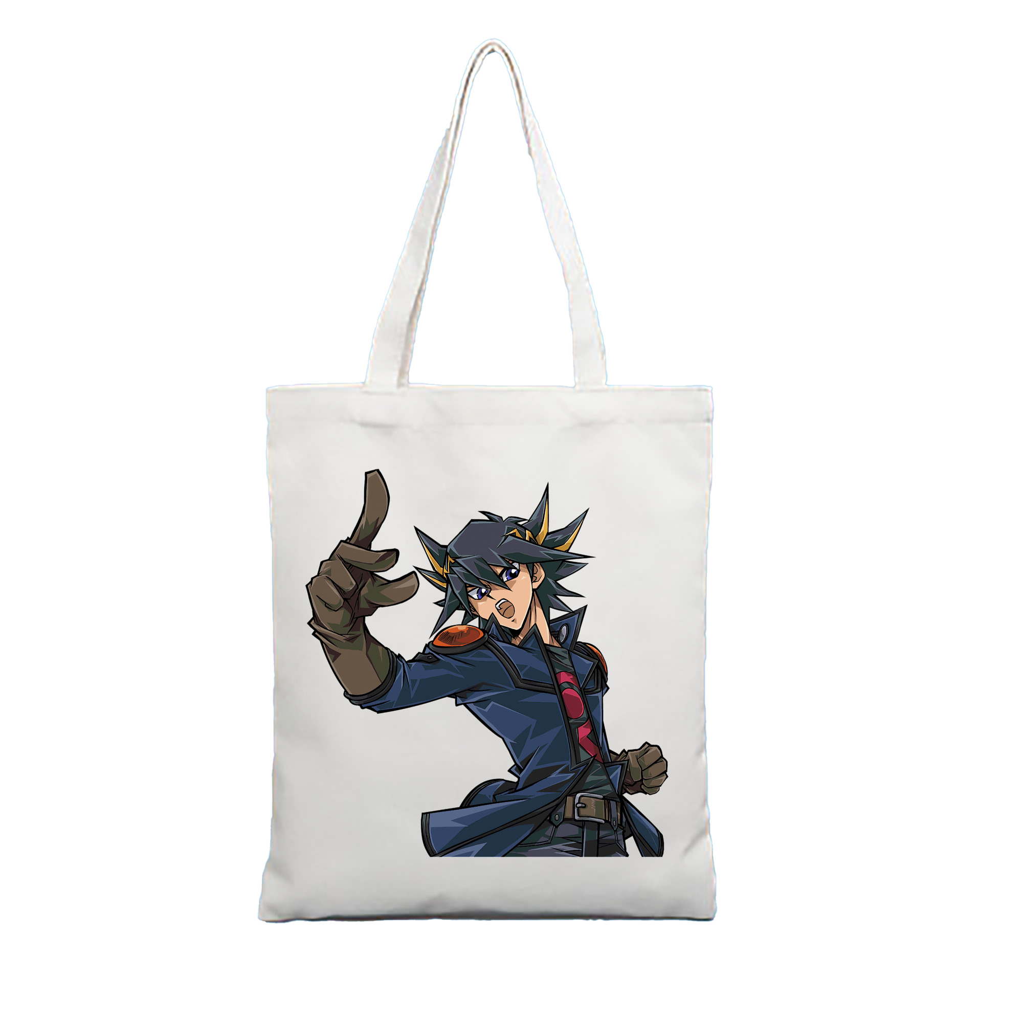 （画像用） 遊☆戯☆王 Yu-Gi-Oh! 縦型キャンバス生地手提げバッグ　トートバッグ