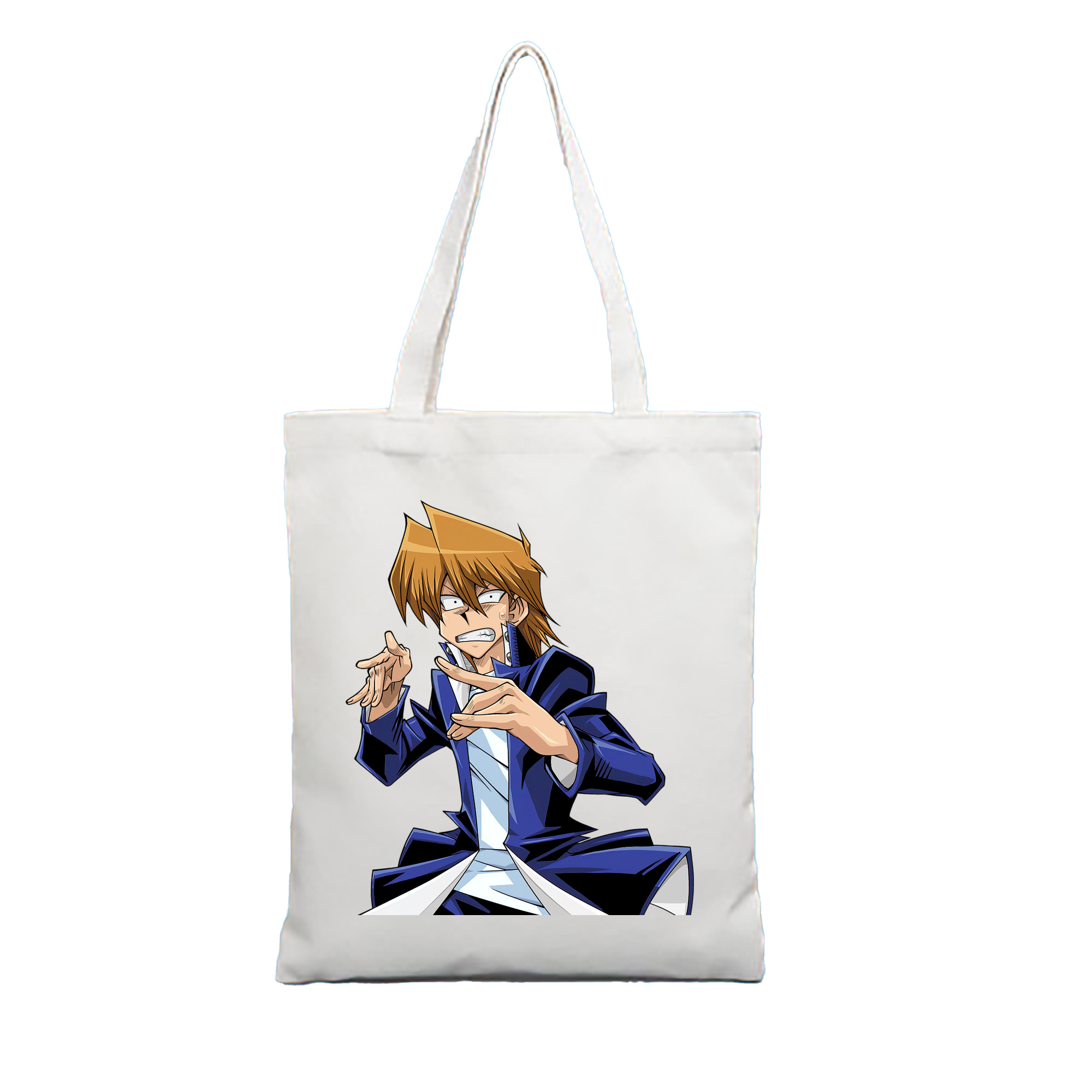 （画像用） 遊☆戯☆王 Yu-Gi-Oh! 縦型キャンバス生地手提げバッグ　トートバッグ